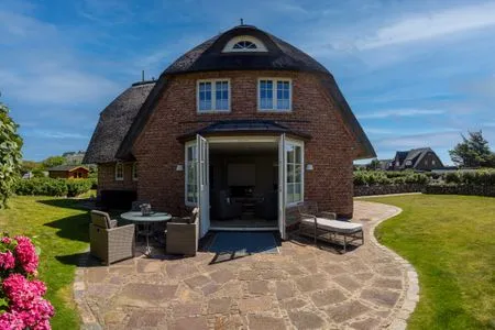 Terrasse Das Reet Strandhaus