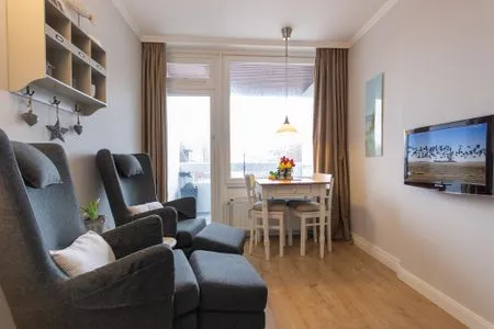 Wohnzimmer Loreley App. 18 "Düne 18"