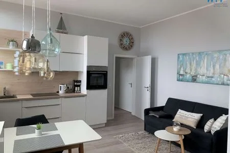 Wohnzimmer Haus Carl Stegmann Ferienwohnung "Lüttje Loft"