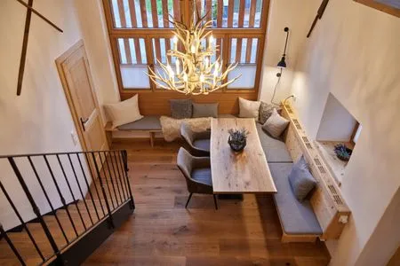 Living room Haus Hoamat - Bergfeuer