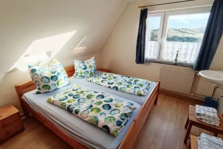 Schlafzimmer Haus Greune Stee Weg 11 Ferienwohnung Möwe