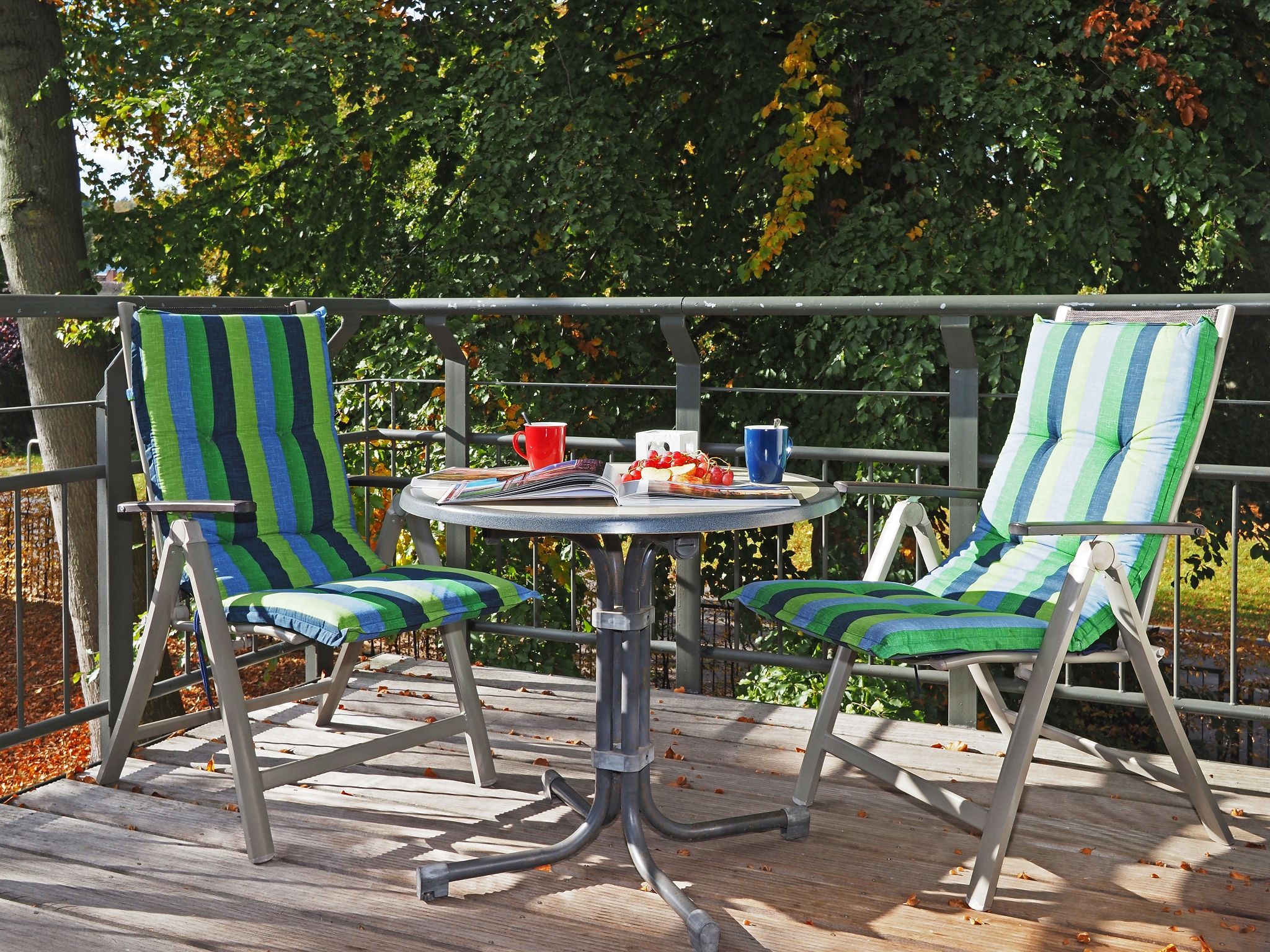 Kaiservillen Heringsdorf Ferienwohnung mit 1 Schlafzimmer und Balkon (D114) Insel Usedom - Balkon