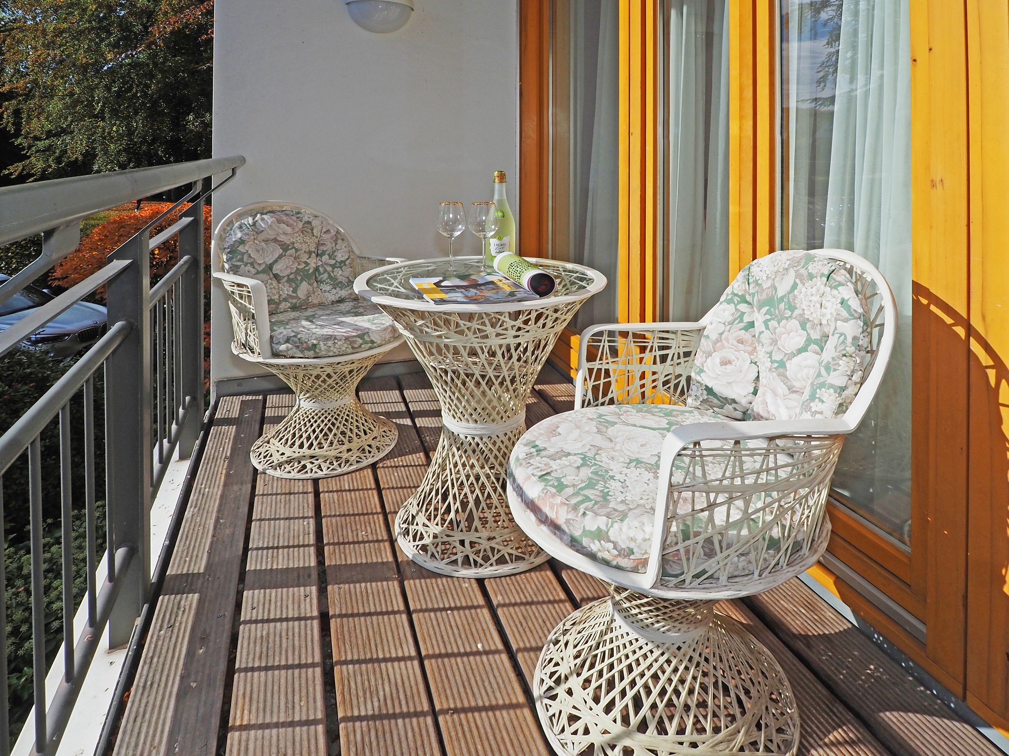 Kaiservillen Heringsdorf 1-Raum-Ferienwohnung mit Balkon (DR3) Insel Usedom - Balkon