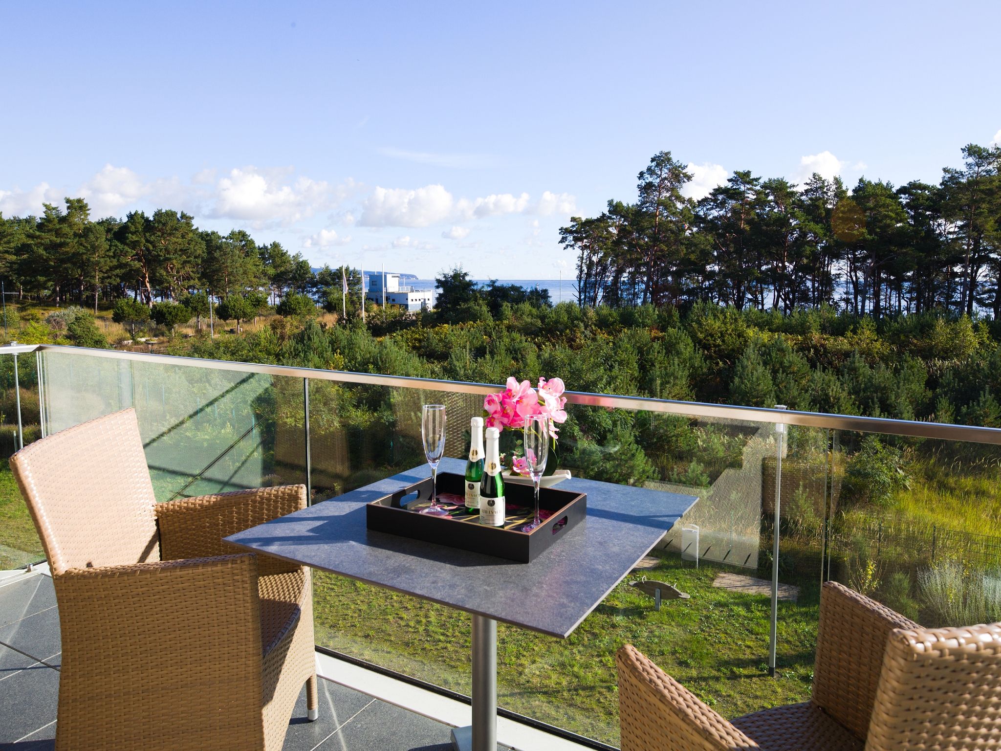 Dünenresidenz Prora Ferienwohnung mit Meerblick, 3 Schlafzimmern und Balkon (NP/206) Insel Rügen - Balkon