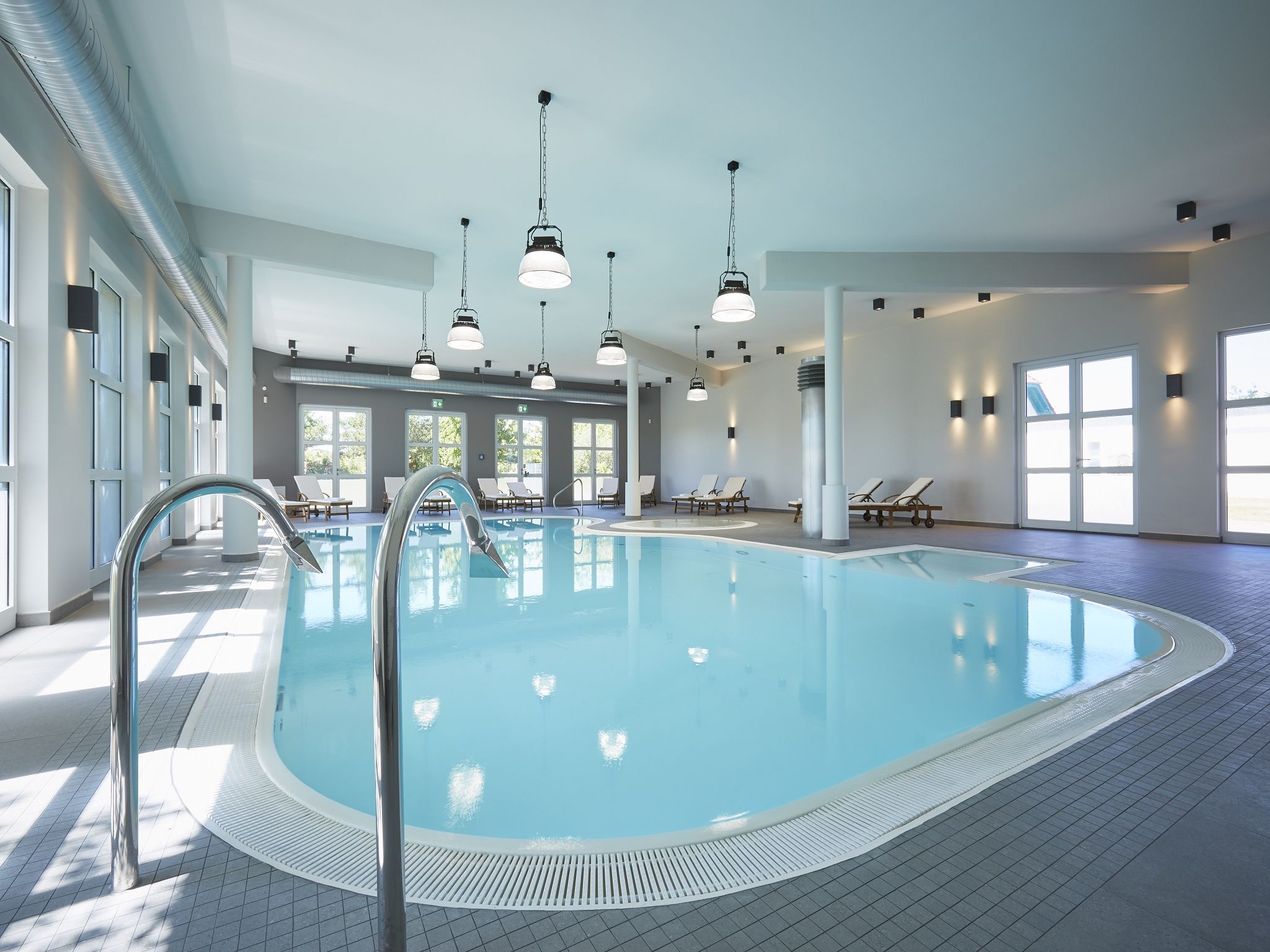 Feriendorf Rugana Komfortplus Ferienwohnung mit 1 Schlafzimmer (B12) Insel Rügen - Pool