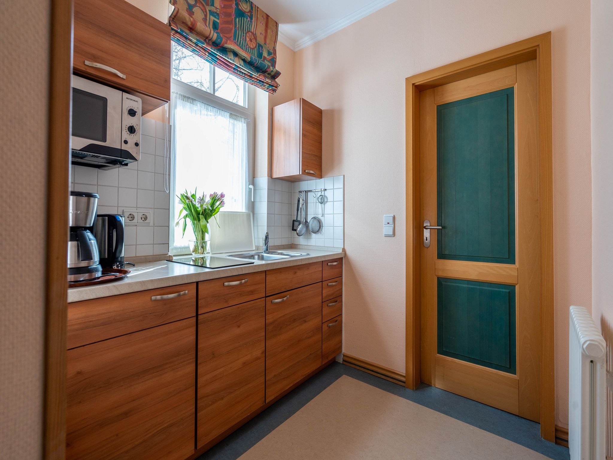 Strandvillen Binz Ferienwohnung mit Meerblick, 2 Schlafzimmern und Balkon (SV/613) Insel Rügen - Küche / Küchenzeile