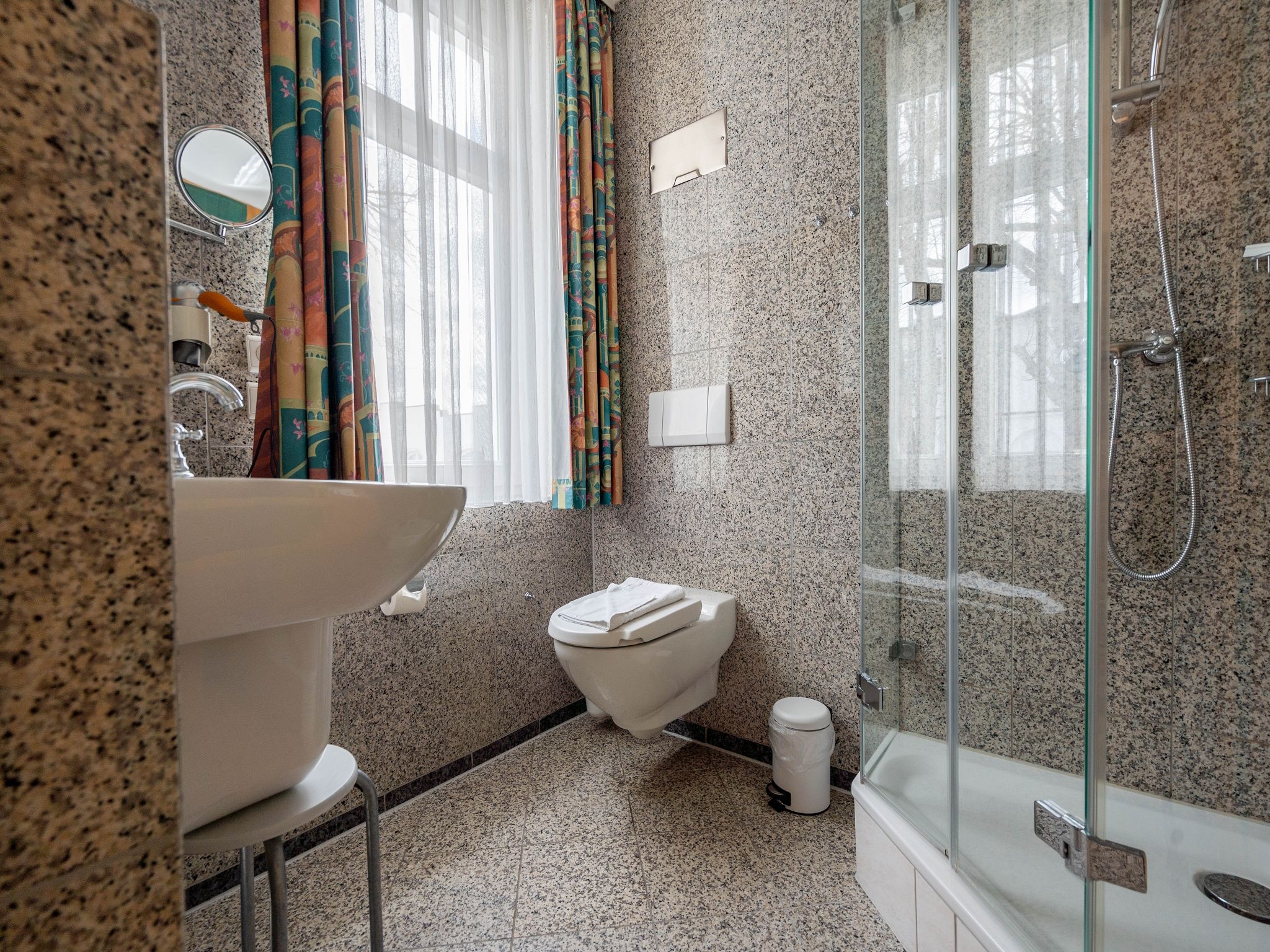 Strandvillen Binz Ferienwohnung mit Meerblick, 2 Schlafzimmern und Balkon (SV/613) Insel Rügen - Badezimmer