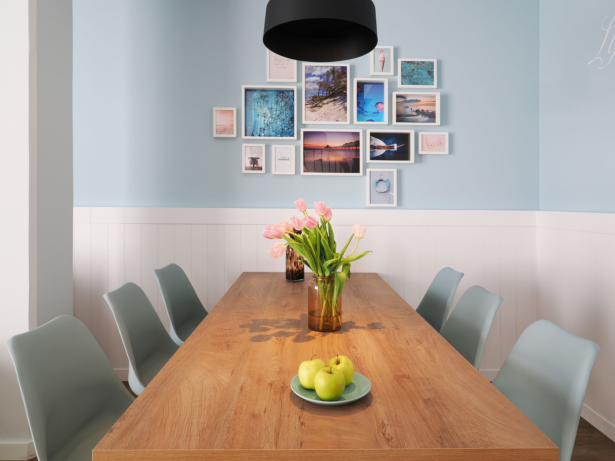 Kaiservillen Heringsdorf Ferienwohnung mit 1 Schlafzimmer, Balkon und Galerie (S2) Insel Usedom - Wohnzimmer