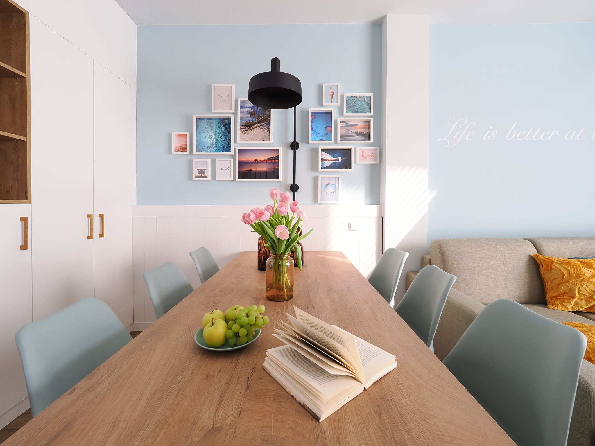 Kaiservillen Heringsdorf Ferienwohnung mit 1 Schlafzimmer und Balkon (S4) Insel Usedom - Wohnzimmer