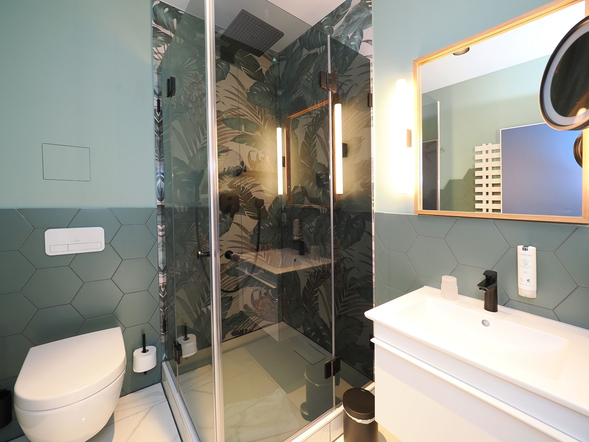 Kaiservillen Heringsdorf 1-Raum-Ferienwohnung mit Balkon (S7a) Insel Usedom - Badezimmer