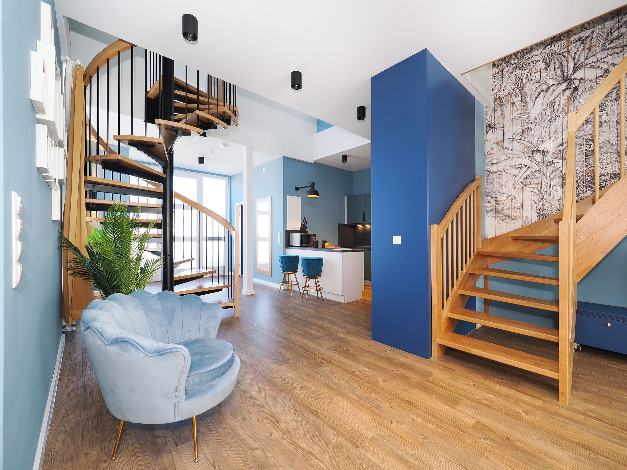 Kaiservillen Heringsdorf Ferienwohnung mit 2 Schlafzimmern und Terrasse (S17) Insel Usedom - Wohnzimmer