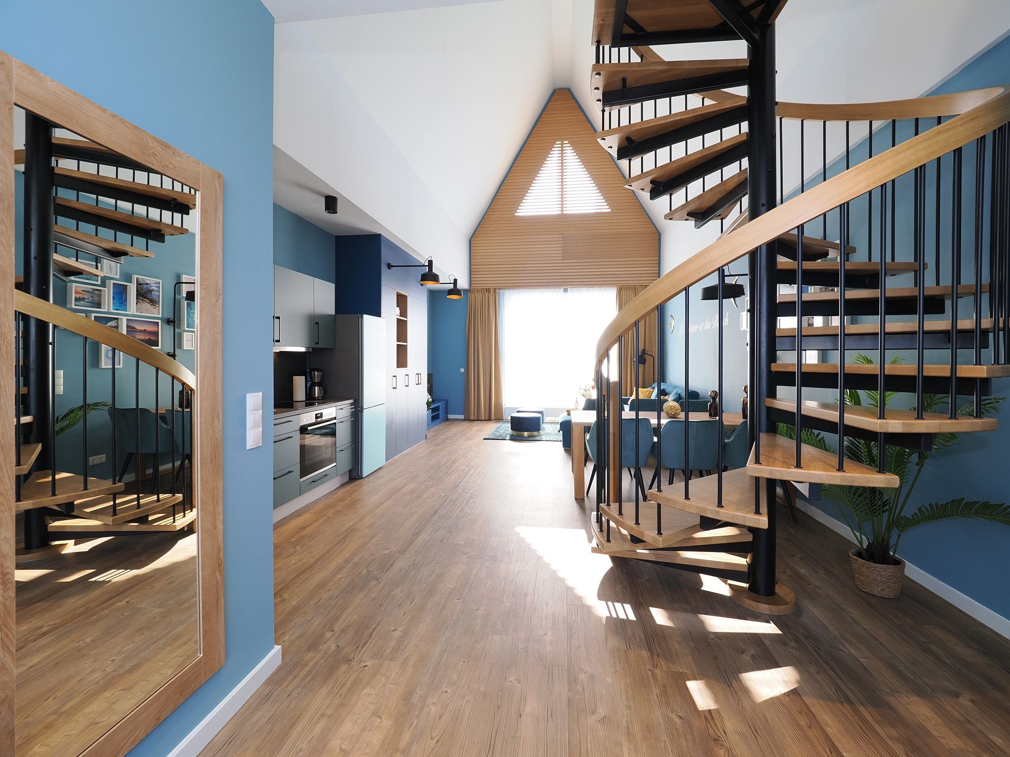 Kaiservillen Heringsdorf Ferienwohnung mit 1 Schlafzimmer und Terrasse (S18) Insel Usedom - Wohnzimmer