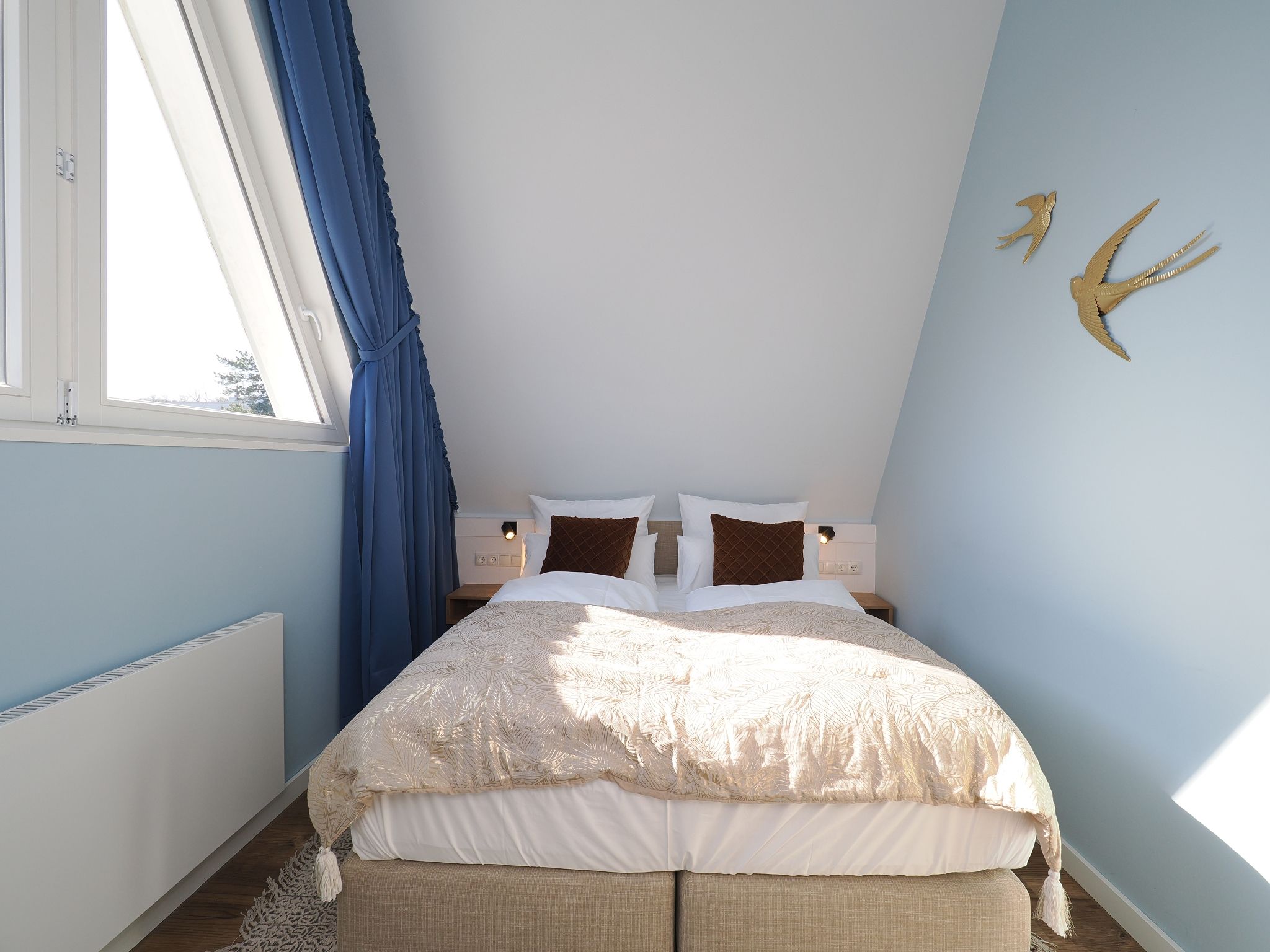 Kaiservillen Heringsdorf Ferienwohnung mit 2 Schlafzimmern und Terrasse (S19) Insel Usedom - Schlafzimmer