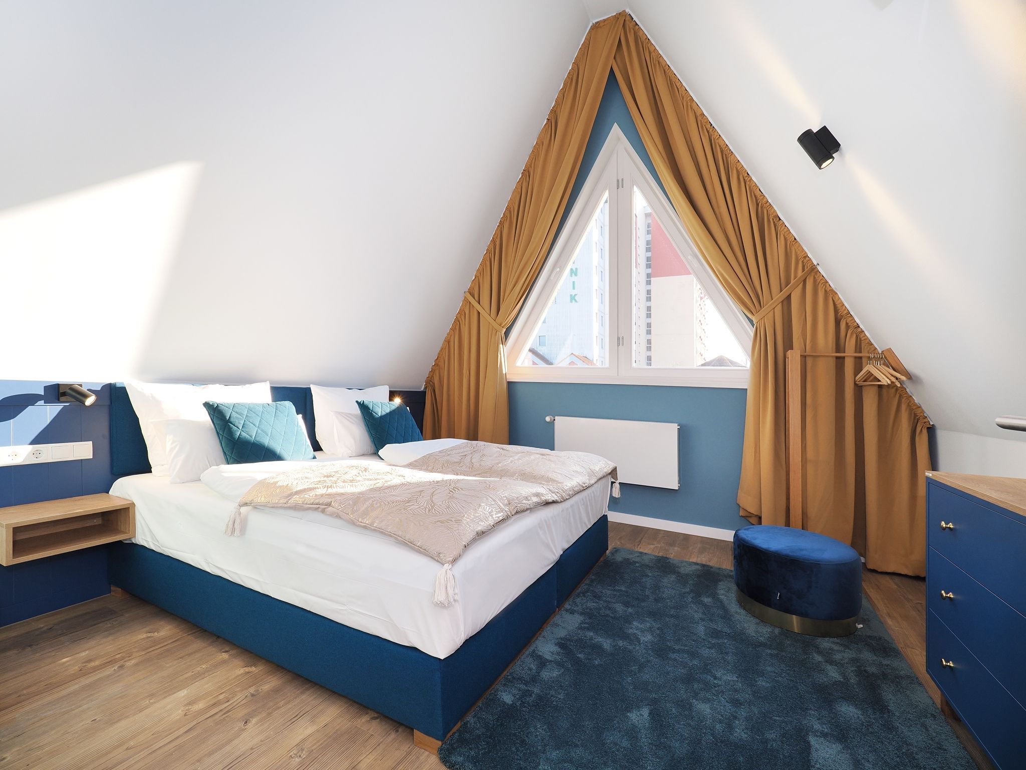 Kaiservillen Heringsdorf Ferienwohnung mit 2 Schlafzimmern und Terrasse (S22) Insel Usedom - Schlafzimmer