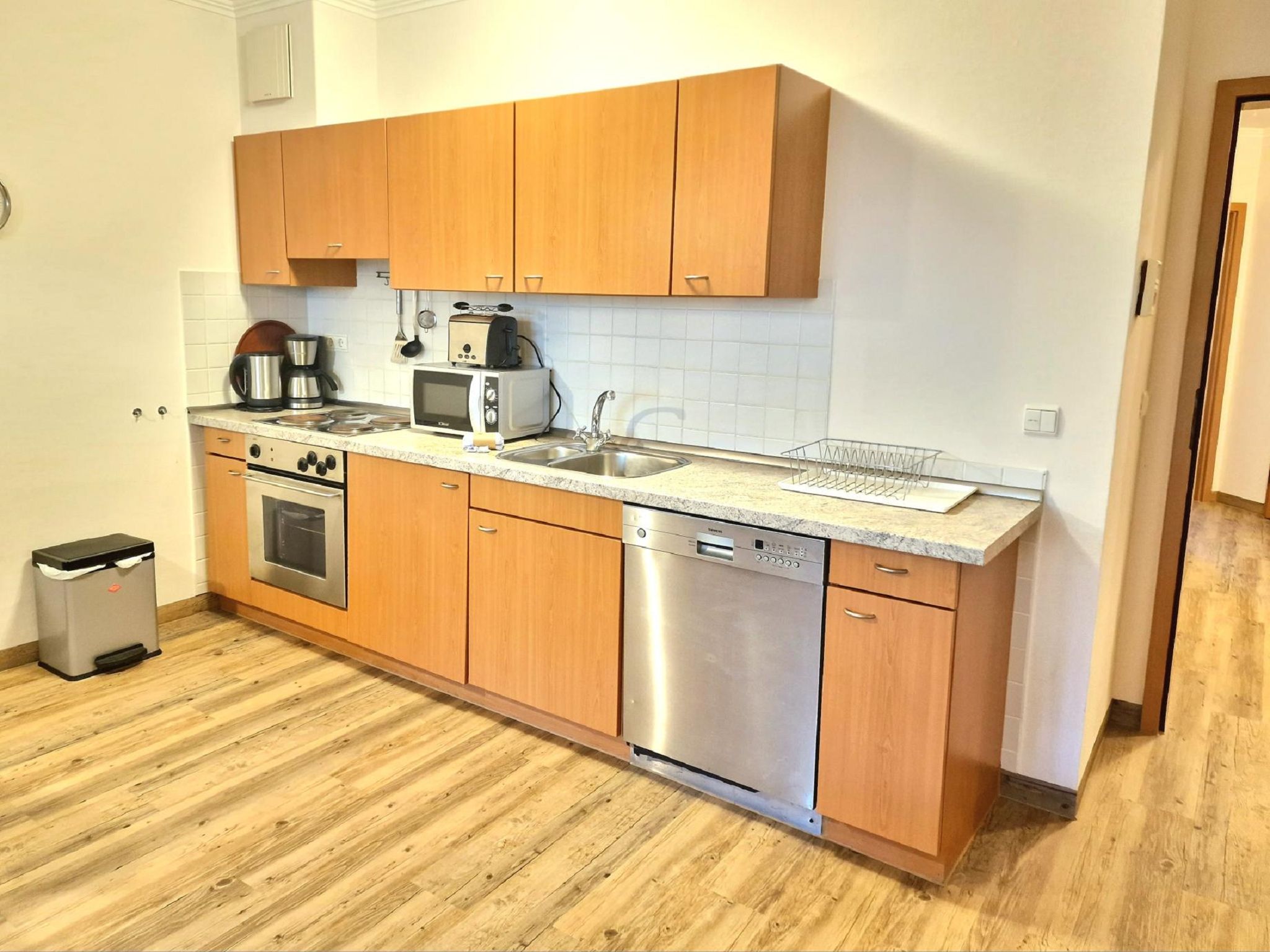 Dünenpark Binz Komfort Ferienwohnung mit 1 Schlafzimmer und Terrasse im Erdgeschoss (249) Insel Rügen - Küche / Küchenzeile