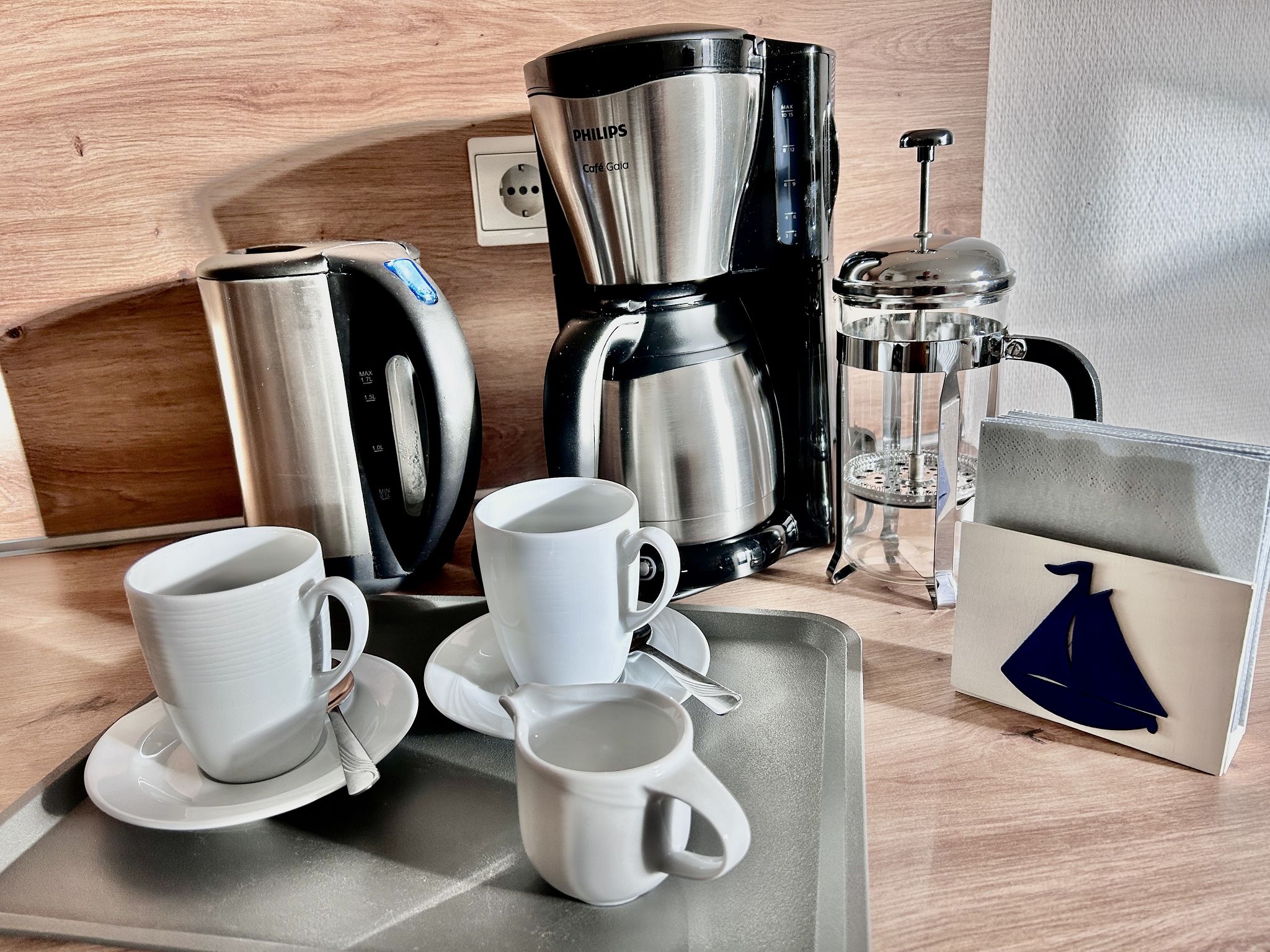 Dünenpark Binz Komfortplus Ferienwohnung mit 2 Schlafzimmern und Balkon im Dachgeschoss (269) Insel Rügen - Dekoratives Detail