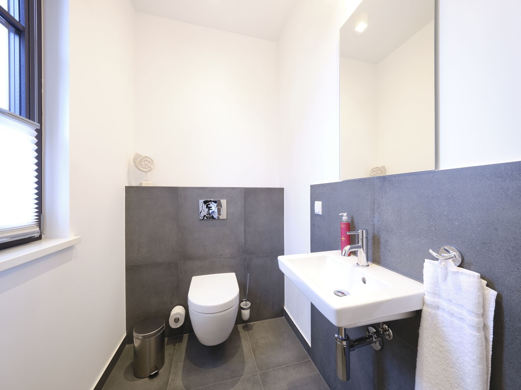 Luxus Reetdachvilla mit 3 Schlafzimmern, Sauna und Kamin (G06) - Gäste-WC