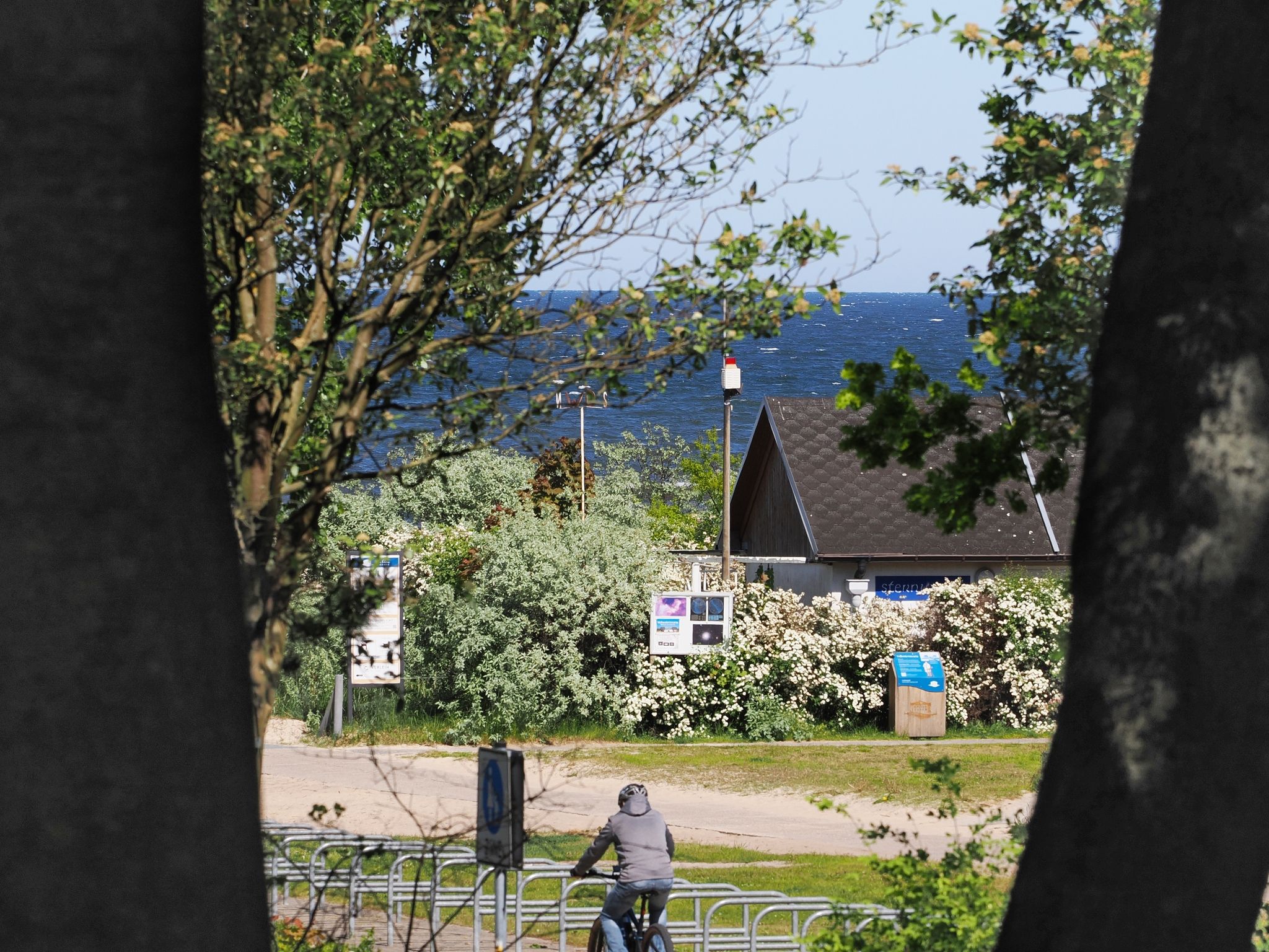 Kaiservillen Heringsdorf 1-Raum-Ferienwohnung mit Terrasse (DG23) Insel Usedom - Meerblick
