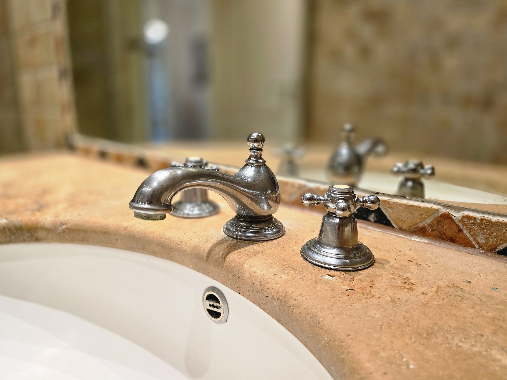 Strandvillen Binz Ferienwohnung mit Panoramablick, 2 Schlafzimmern und Balkon (SV/715) Insel Rügen - Badezimmer