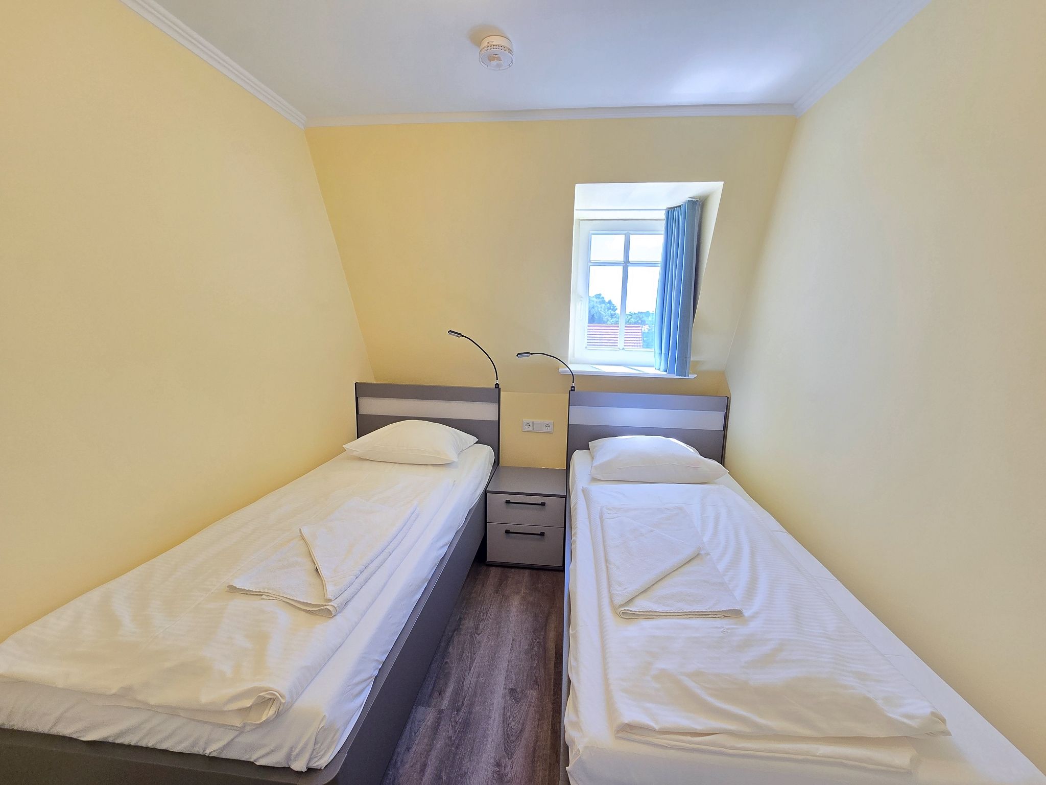 Strandvillen Binz Ferienwohnung mit Panoramablick, 2 Schlafzimmern und Balkon (SV/715) Insel Rügen - Schlafzimmer