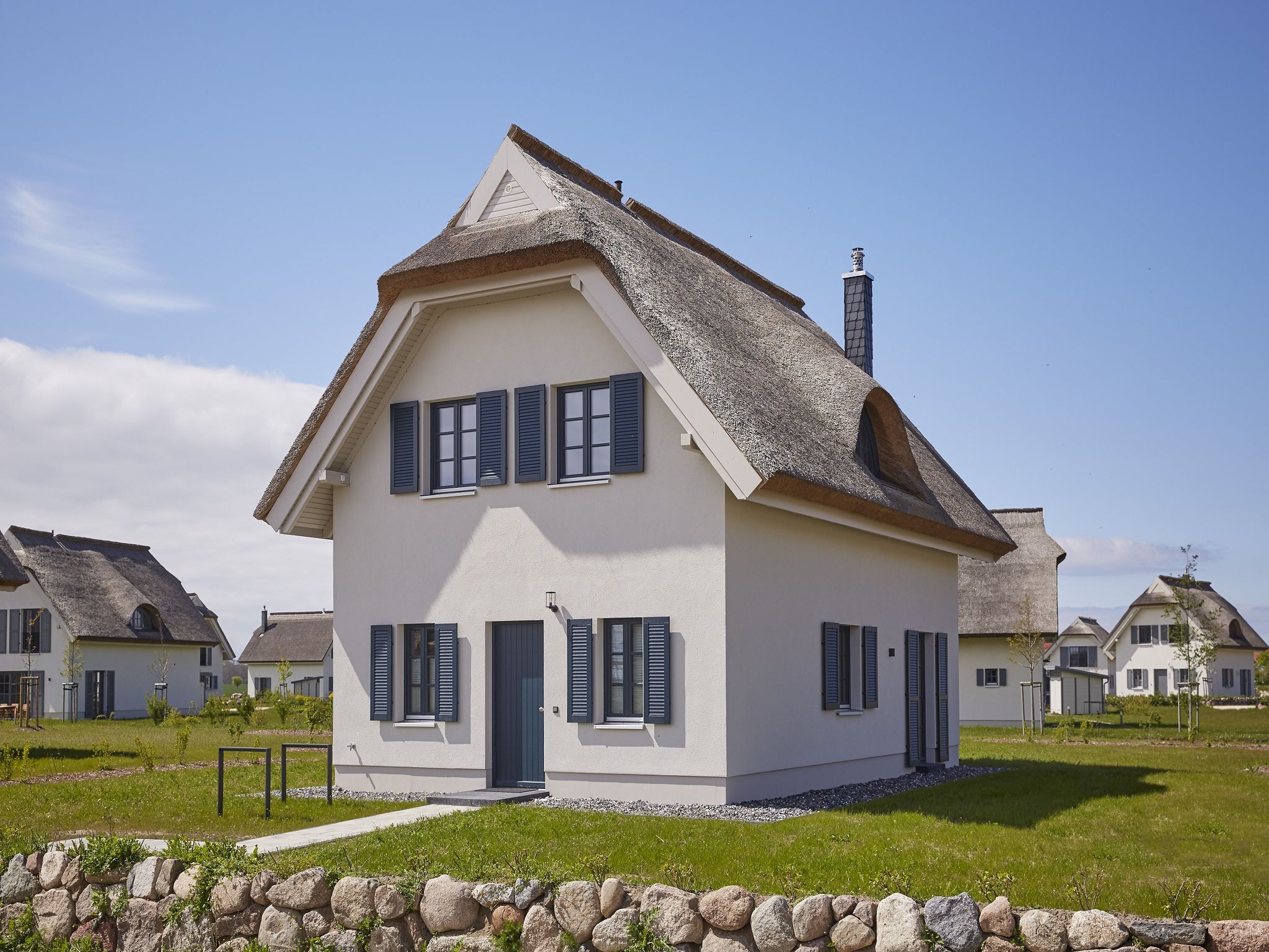 Superior Reetdachvilla mit 2 Schlafzimmern und Kamin (F06) - Hauptansicht