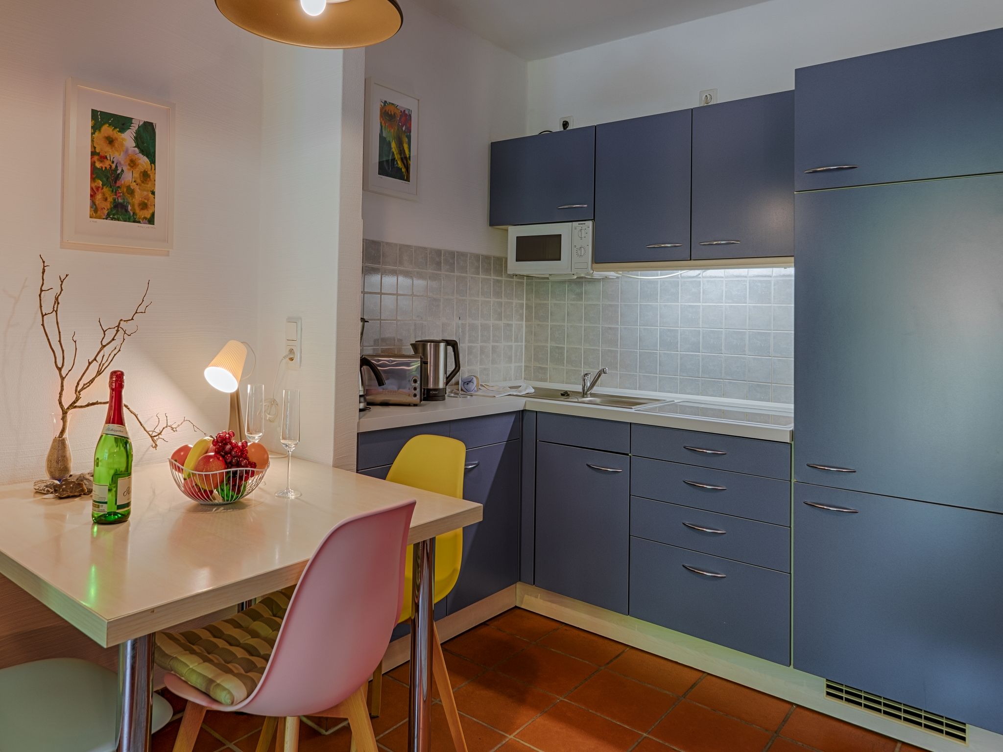 Feriendorf Rugana Budget 1-Raum Ferienwohnung mit Terrasse (A10) Insel Rügen - Küche / Küchenzeile