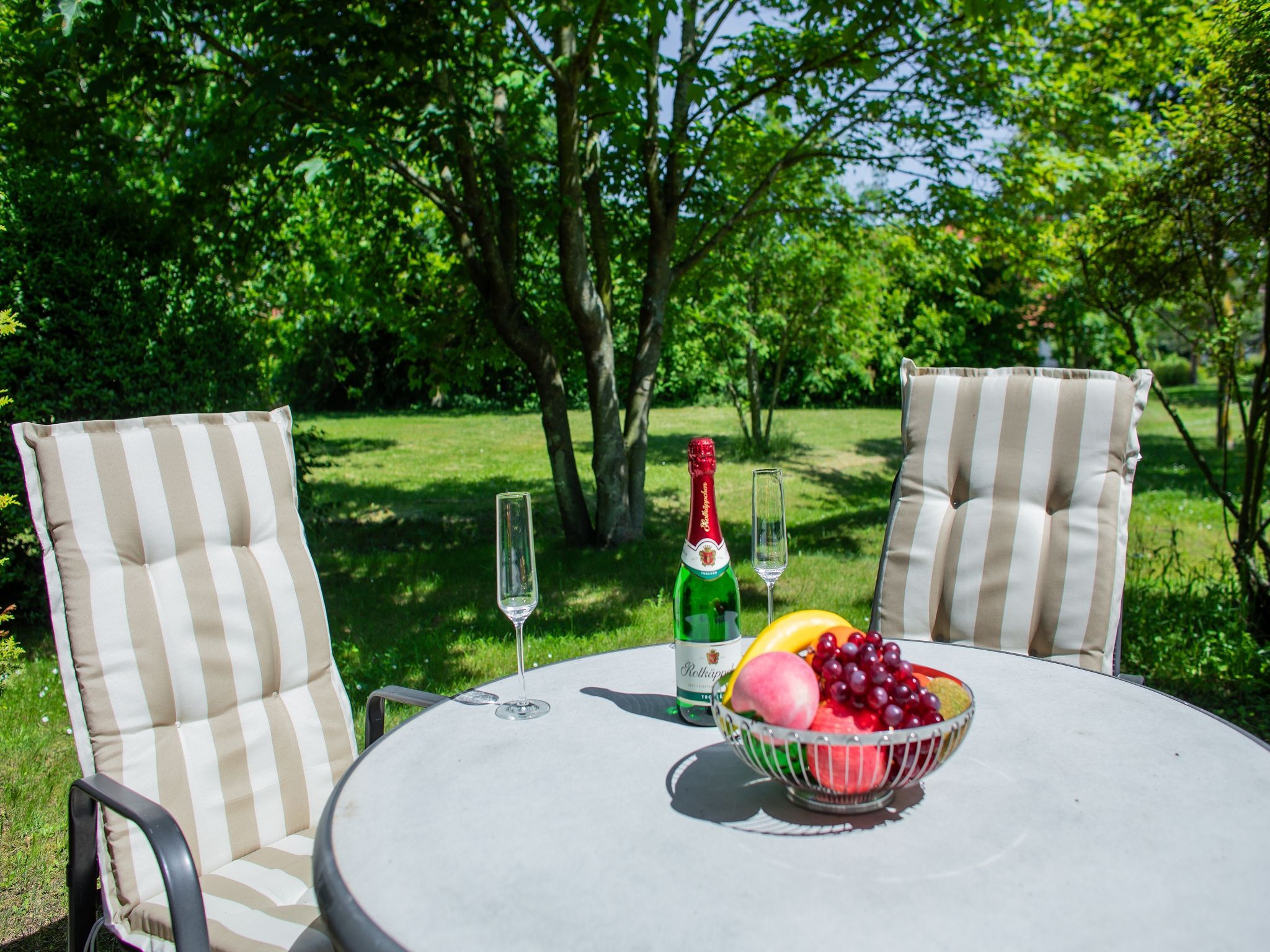 Feriendorf Rugana Klassik 1-Raum Ferienwohnung mit Terrasse (A36) Insel Rügen - Terrasse