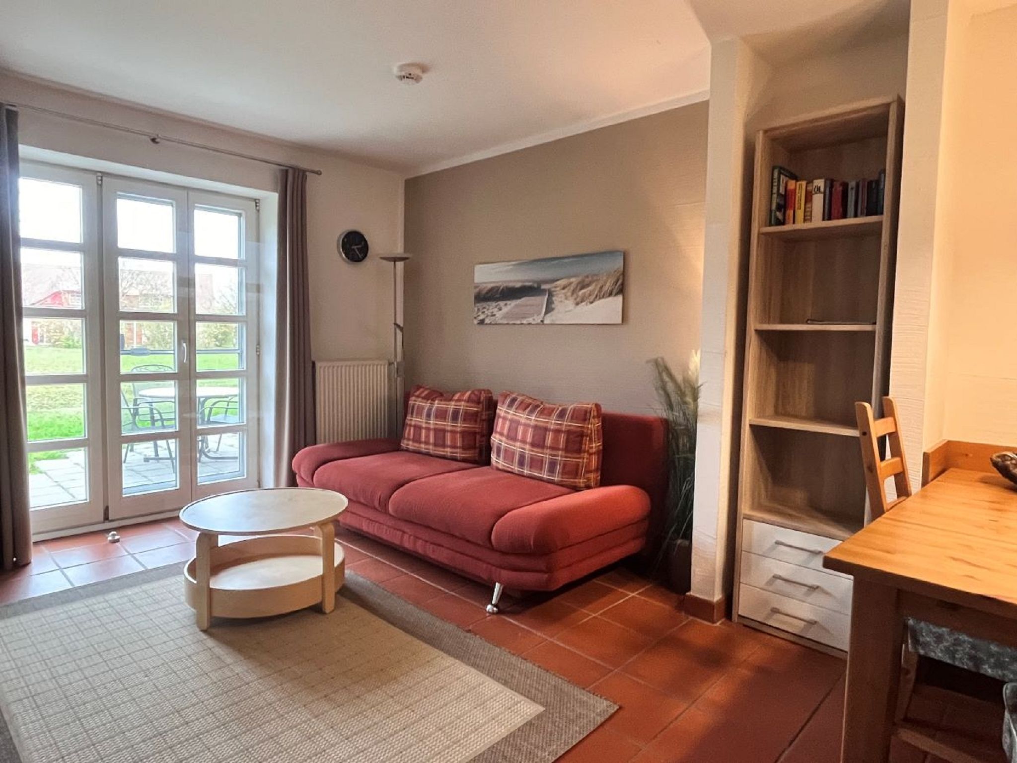 Feriendorf Rugana Komfort 1-Raum Ferienwohnung mit Terrasse (C11) Insel Rügen - Wohnzimmer