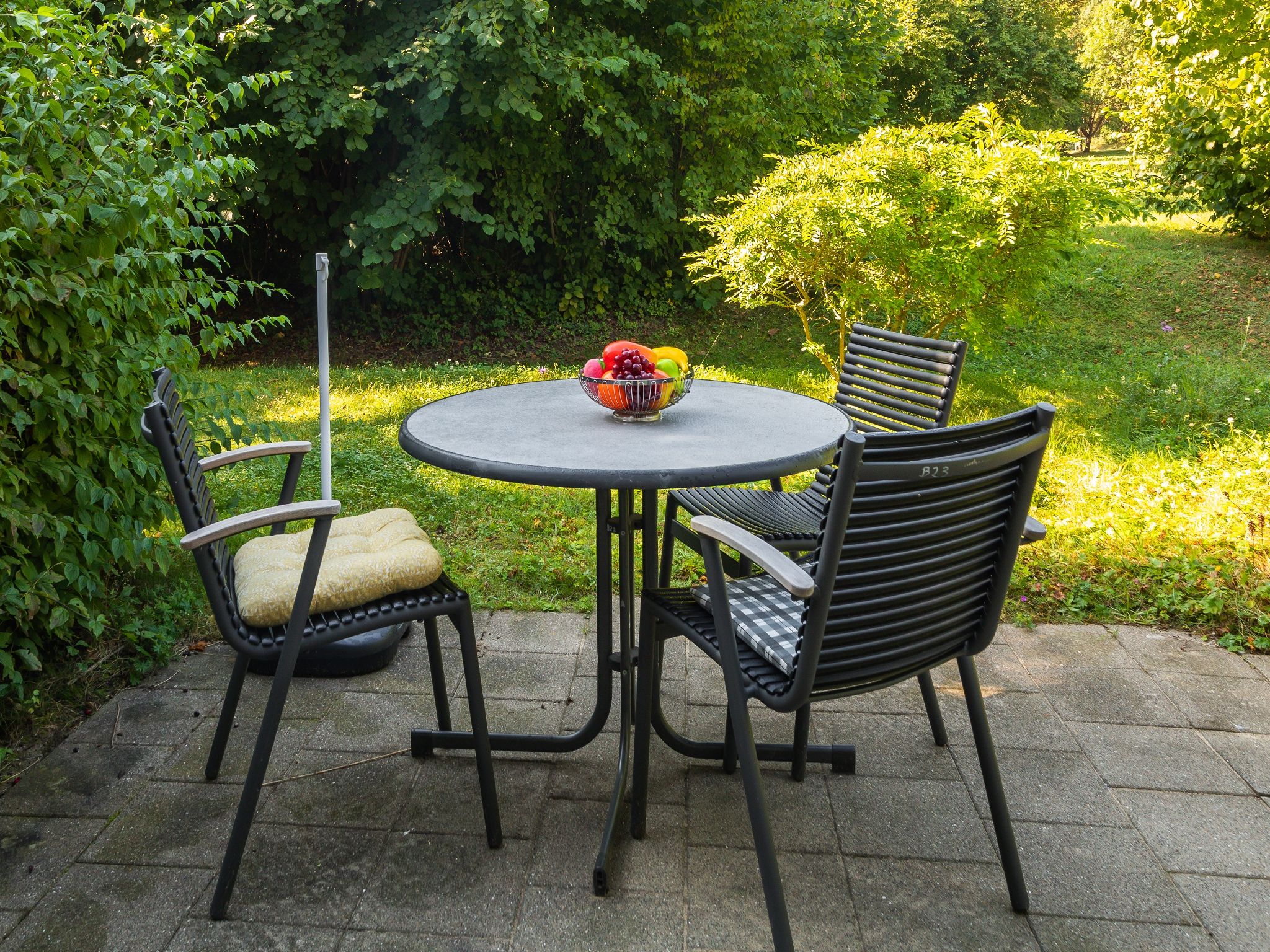 Feriendorf Rugana Komfort 1-Raum Ferienwohnung mit Terrasse (B23) Insel Rügen - Terrasse