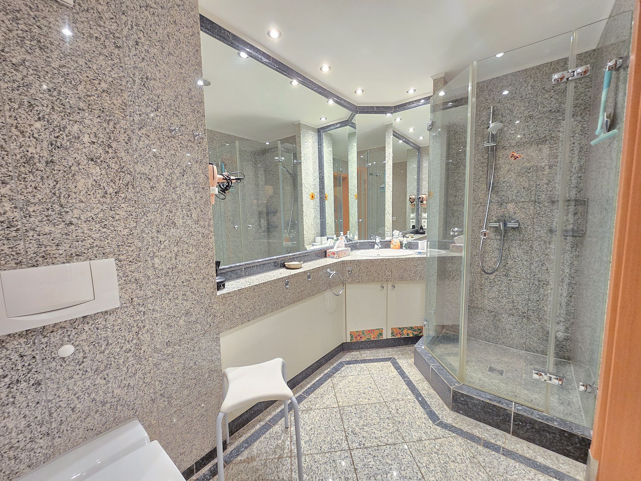 Dünenpark Binz Komfort Ferienwohnung mit 1 Schlafzimmer und Terrasse im Erdgeschoss (117) Insel Rügen - Badezimmer