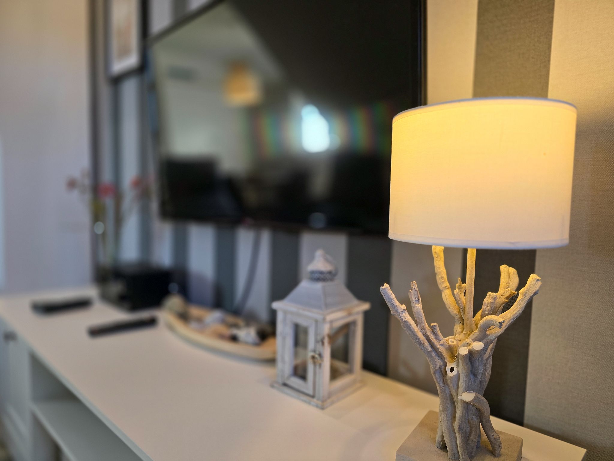 Feriendorf Rugana Komfortplus Ferienwohnung mit 1 Schlafzimmer (C32) Insel Rügen - Wohnzimmer