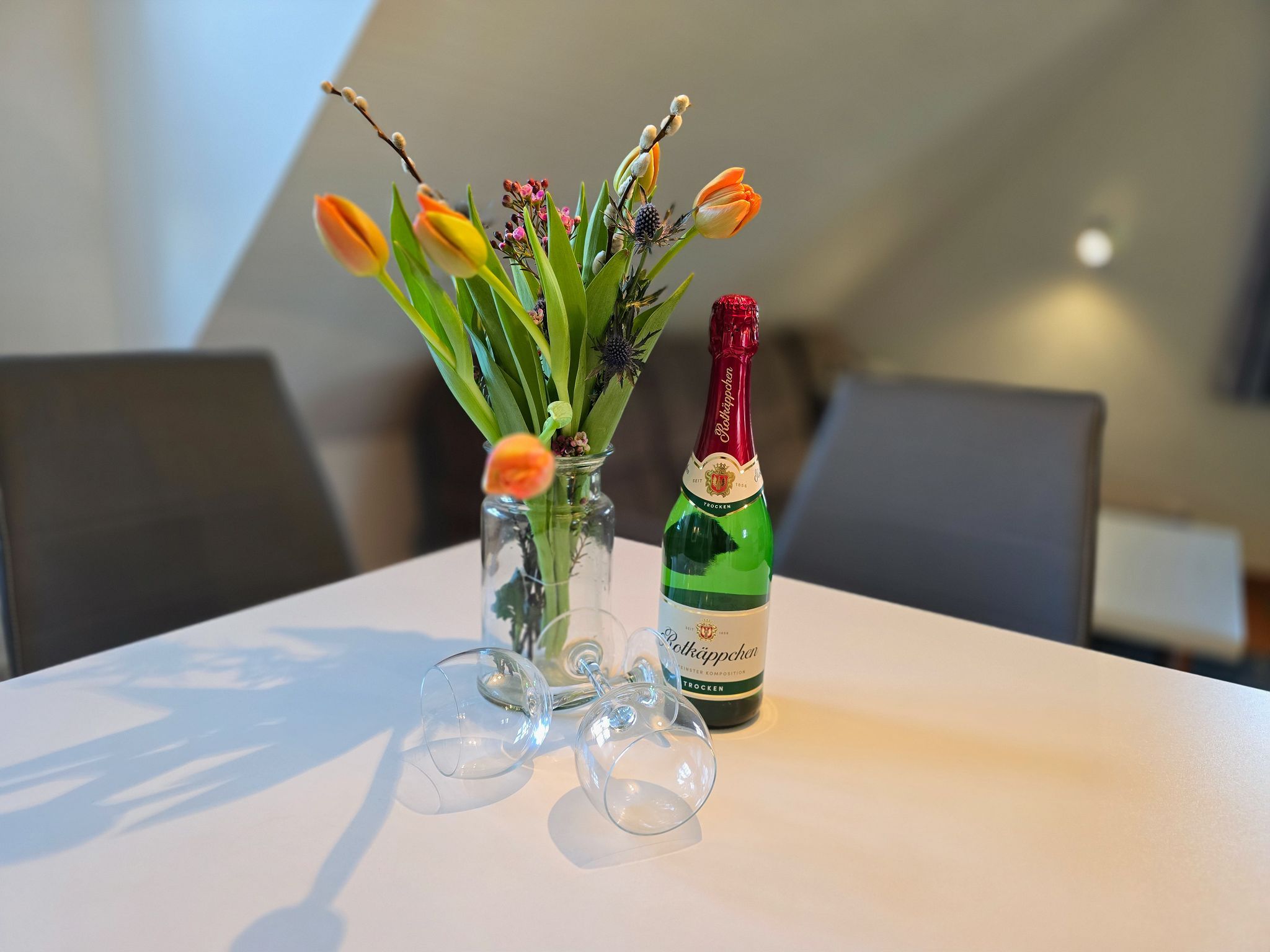 Feriendorf Rugana Klassik Ferienwohnung mit 1 Schlafzimmer (B57) Insel Rügen - Wohnzimmer