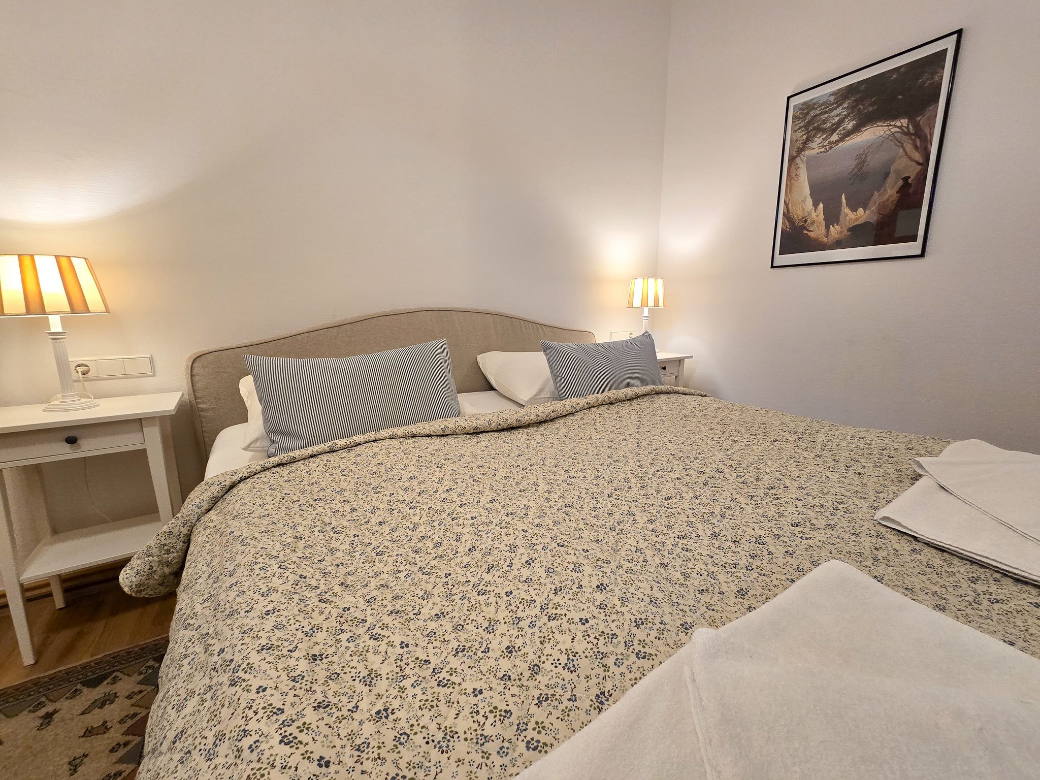 Strandvillen Binz Ferienwohnung mit Meerblick, 2 Schlafzimmern und Balkon (SV/607) Insel Rügen - Schlafzimmer