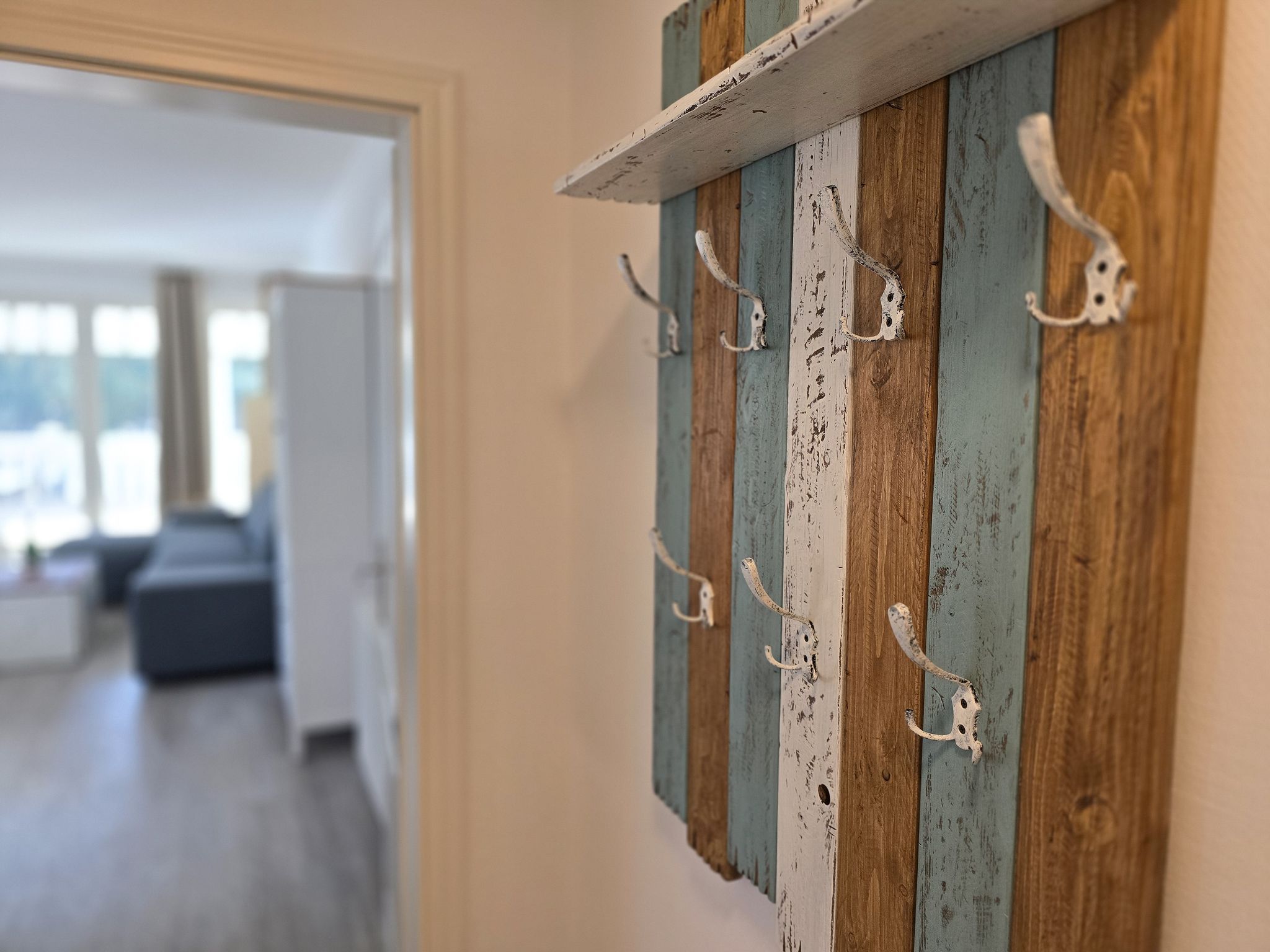 Dünenpark Binz Komfortplus Ferienwohnung mit 1 Schlafzimmer und Balkon im Obergeschoss (302) Insel Rügen - Empfang