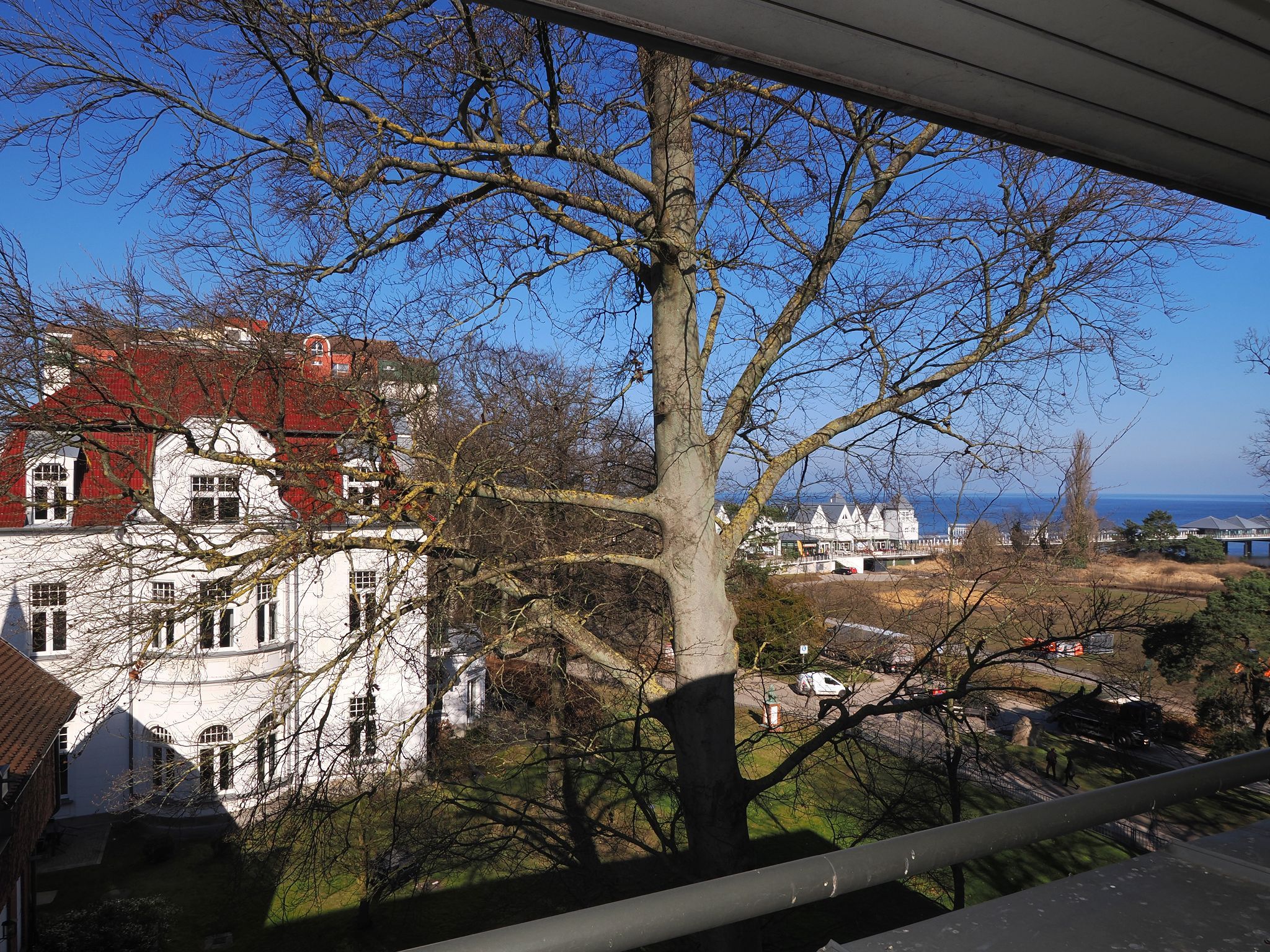 Kaiservillen Heringsdorf Ferienwohnung mit 1 Schlafzimmer und Balkon (D231) Insel Usedom - Meerblick