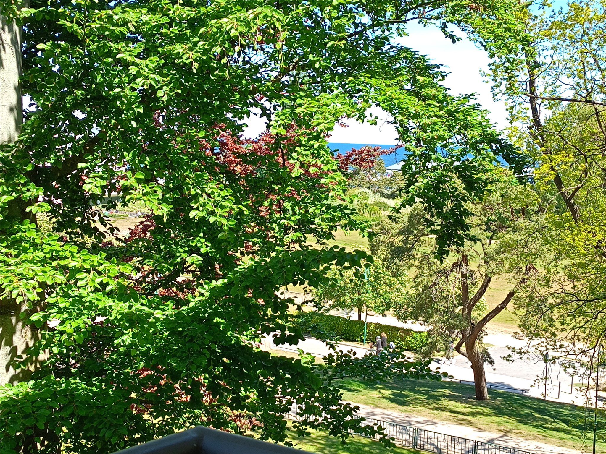 Kaiservillen Heringsdorf Ferienwohnung mit 1 Schlafzimmer und Balkon (D221) Insel Usedom - Meerblick