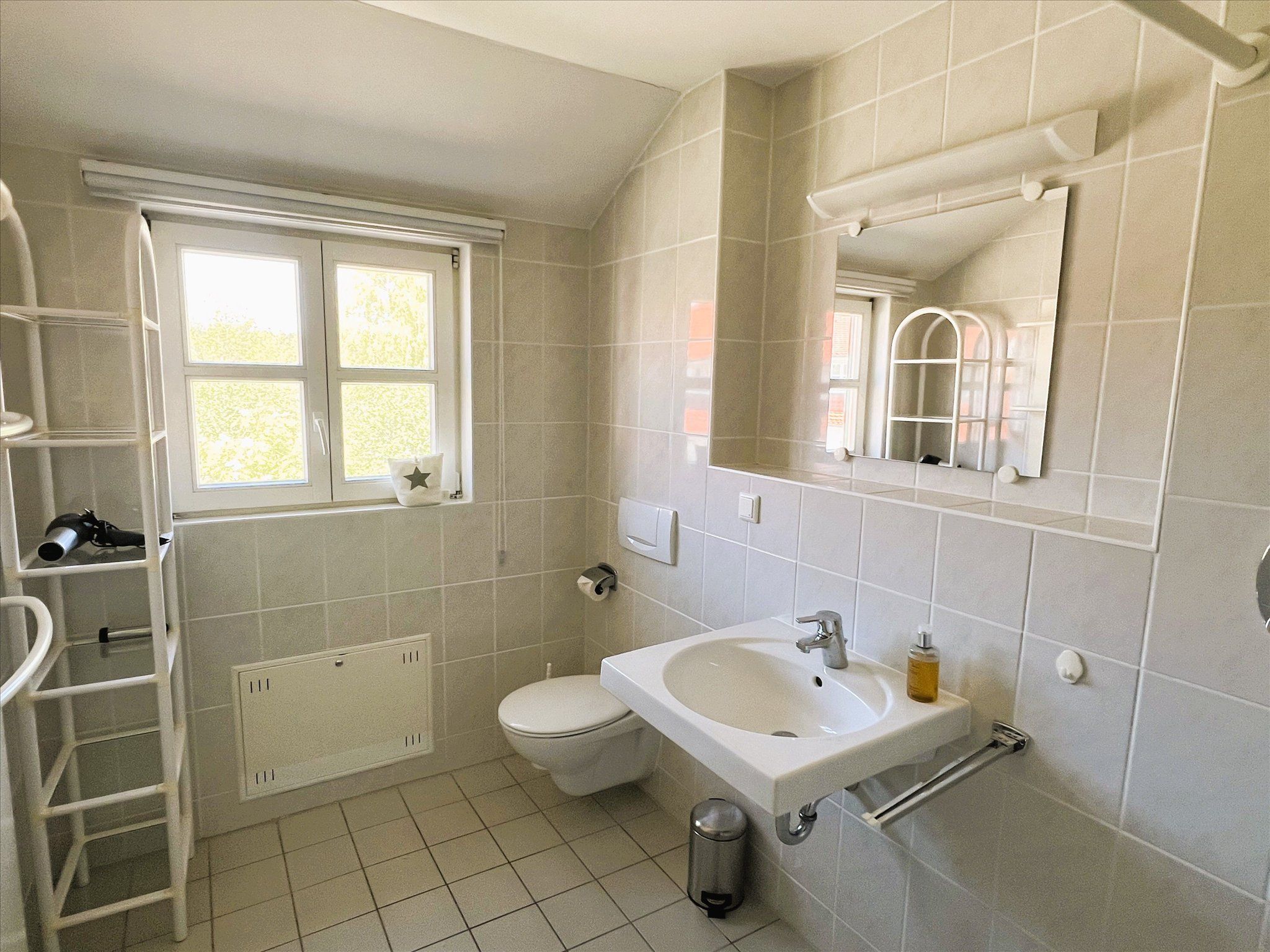 Feriendorf Rugana Klassik Ferienwohnung mit 1 Schlafzimmer (D44) Insel Rügen - Badezimmer