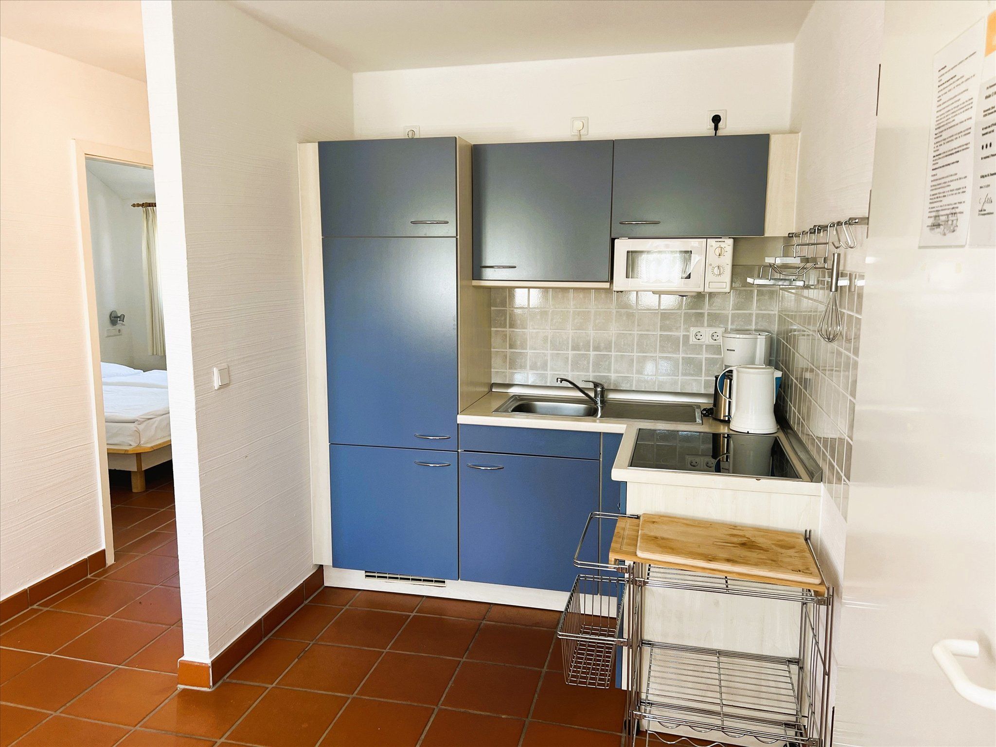 Feriendorf Rugana Klassik Ferienwohnung mit 1 Schlafzimmer (D44) Insel Rügen - Küche / Küchenzeile