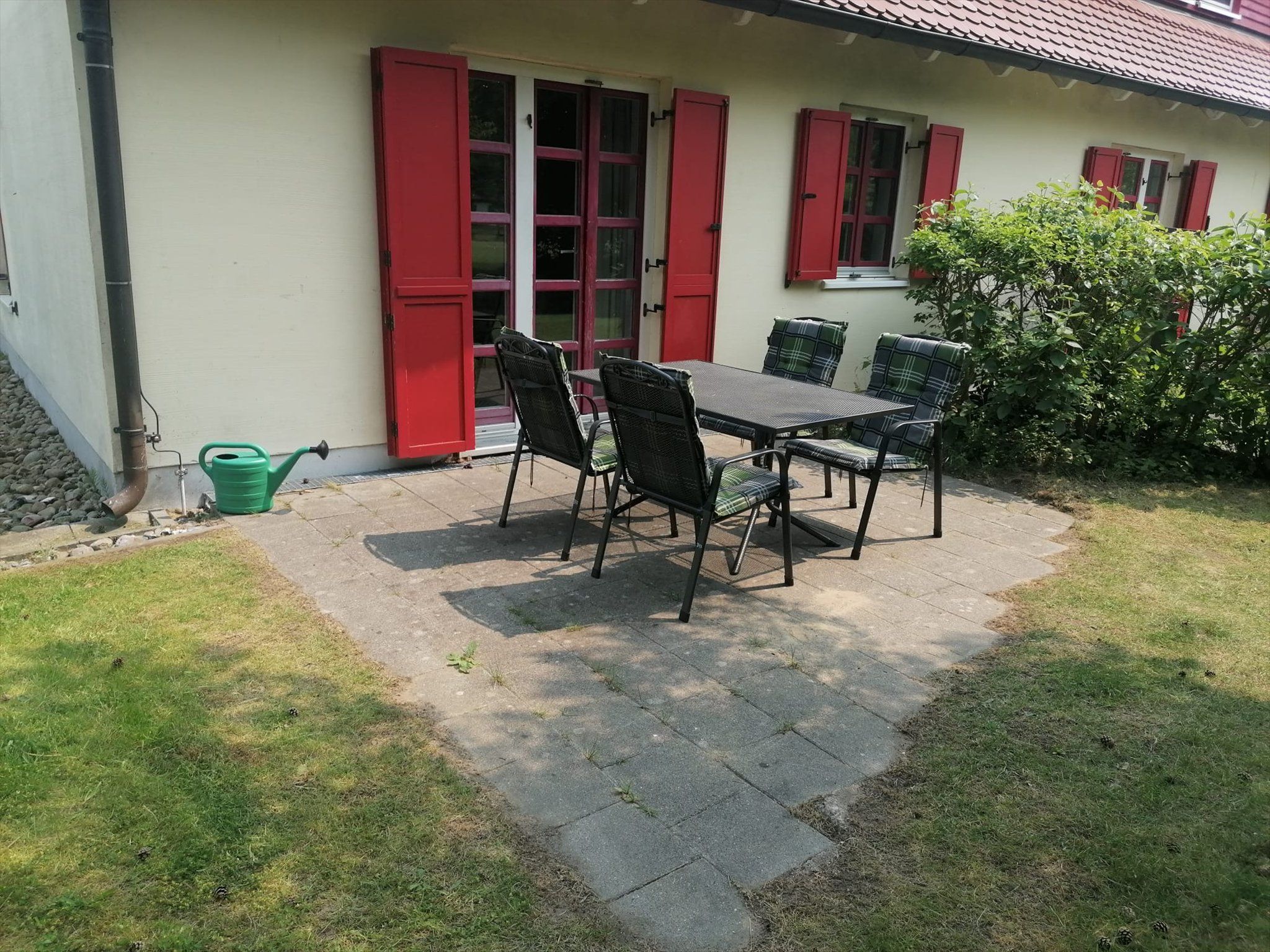 Feriendorf Rugana Komfortplus Ferienwohnung mit 1 Schlafzimmer und Terrasse (B47) Insel Rügen - Terrasse