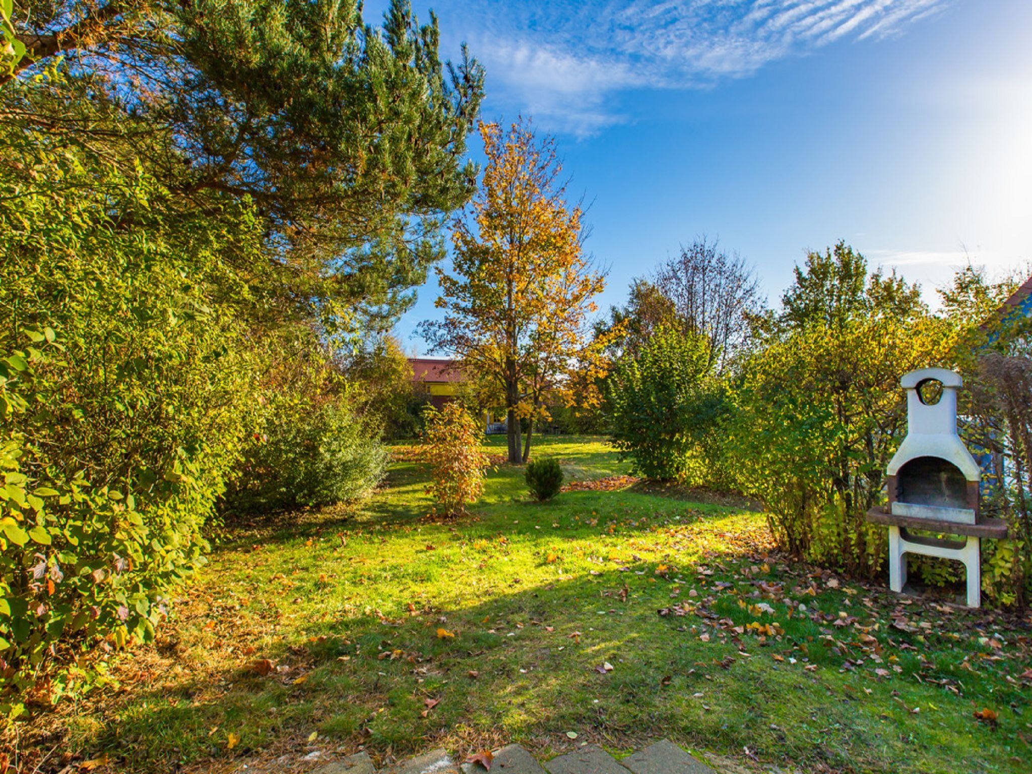 Feriendorf Rugana Klassik Ferienwohnung mit 1 Schlafzimmer und Terrasse (A43) Insel Rügen - Terrasse