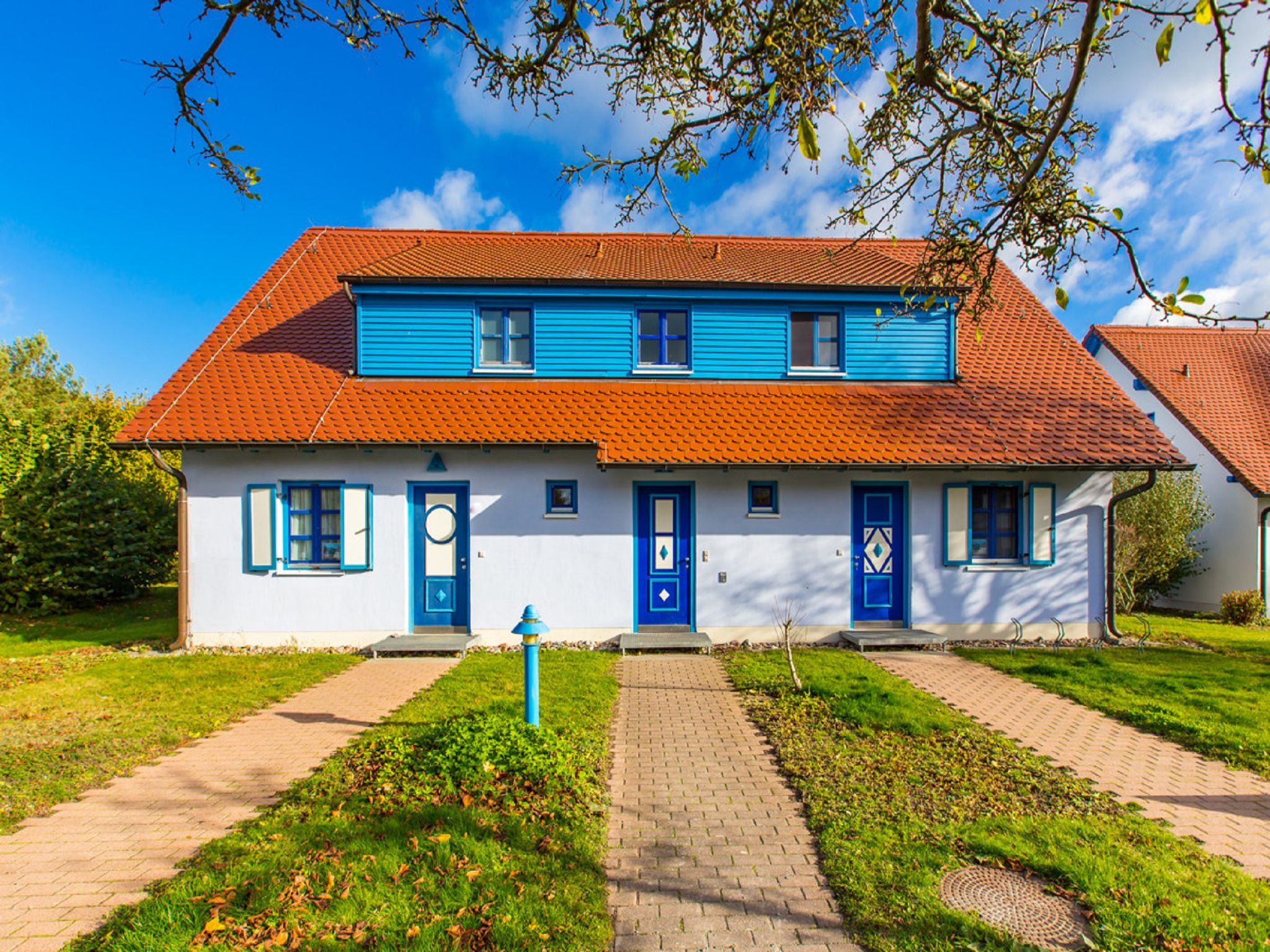 Feriendorf Rugana Klassik Ferienwohnung mit 1 Schlafzimmer und Terrasse (A43) Insel Rügen - Hauptansicht