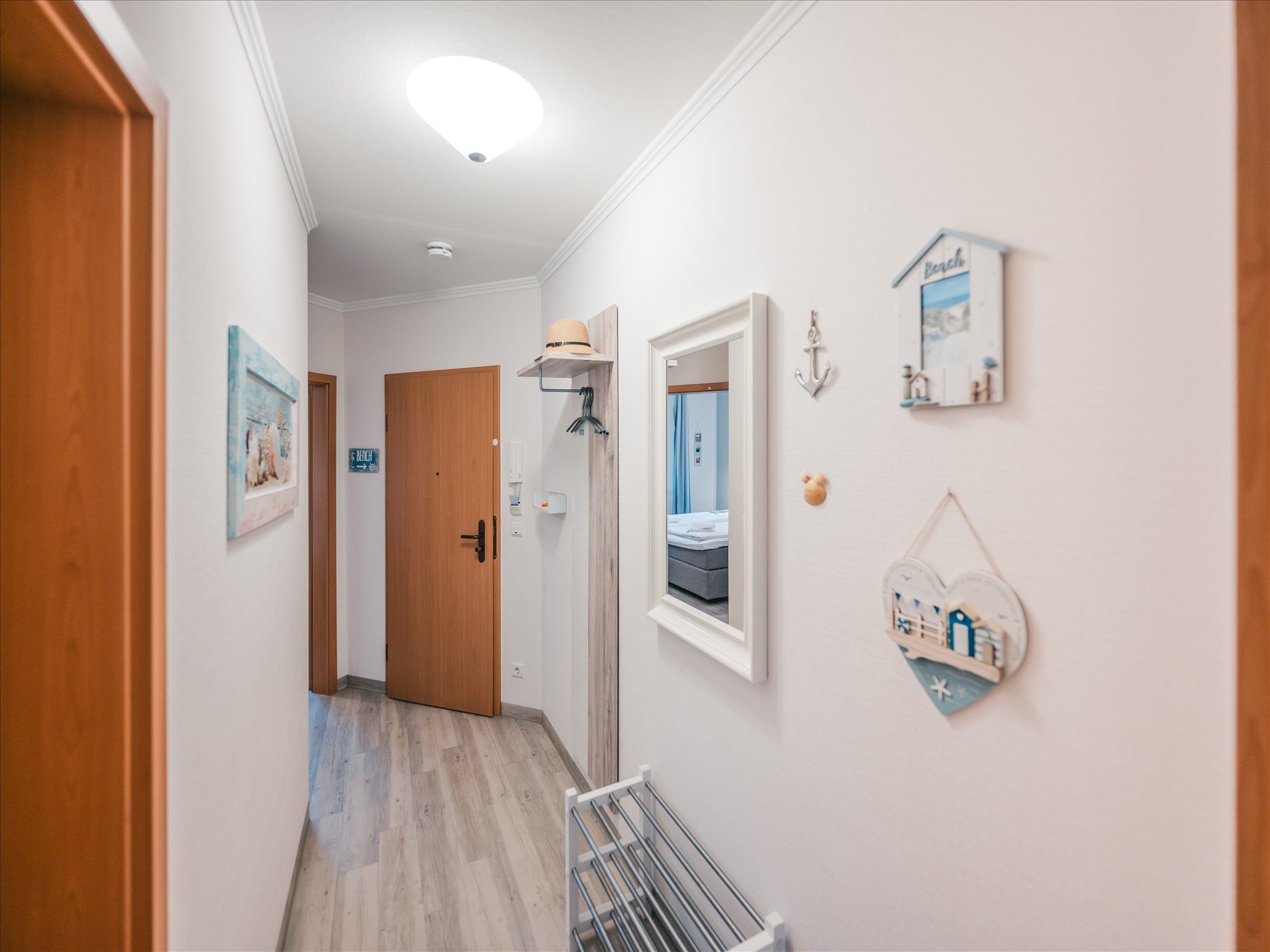 Dünenpark Binz Komfortplus Ferienwohnung mit 1 Schlafzimmer und Balkon im Obergeschoss (205) Insel Rügen - Empfang