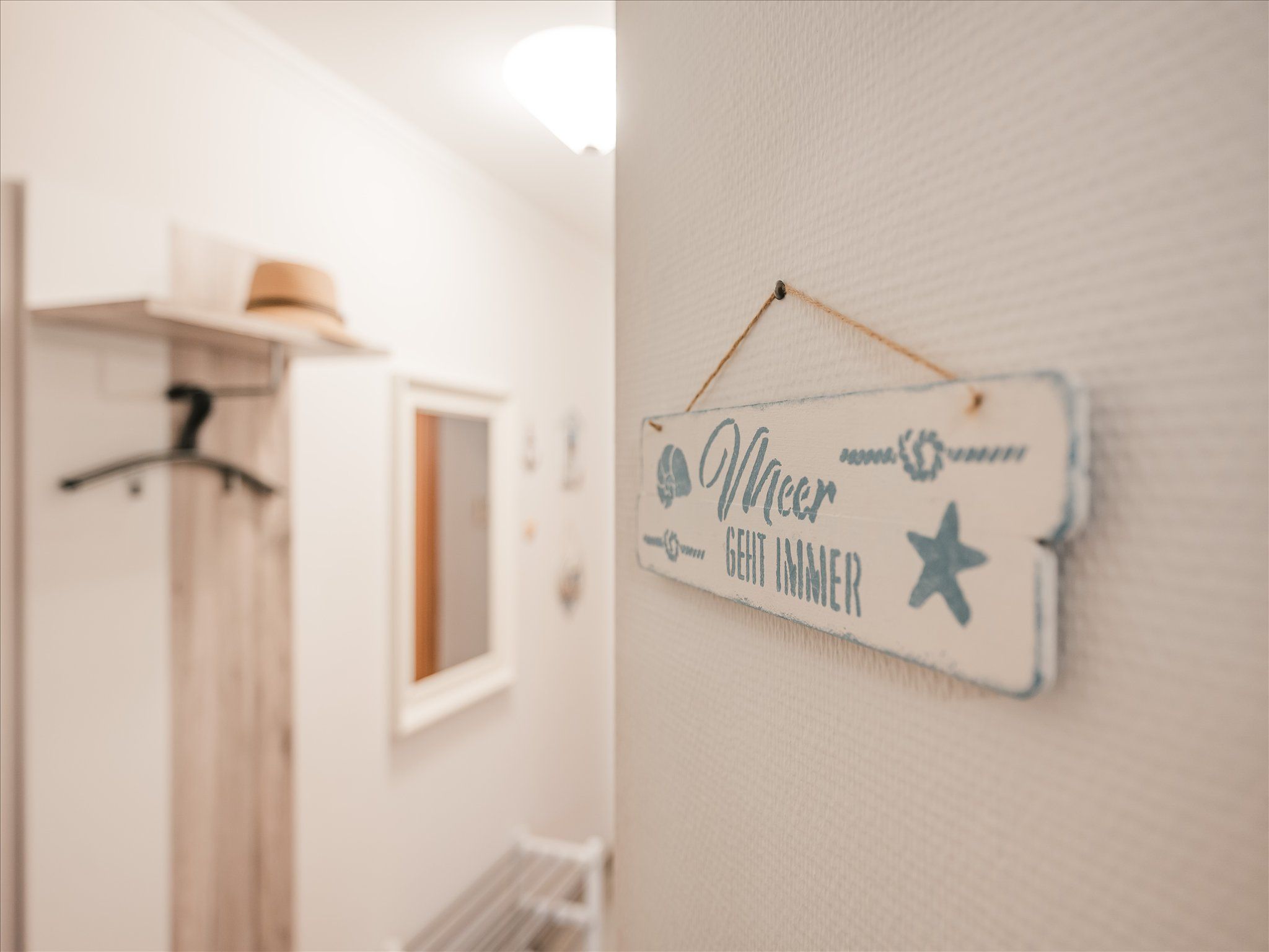 Dünenpark Binz Komfortplus Ferienwohnung mit 1 Schlafzimmer und Balkon im Obergeschoss (205) Insel Rügen - Dekoratives Detail