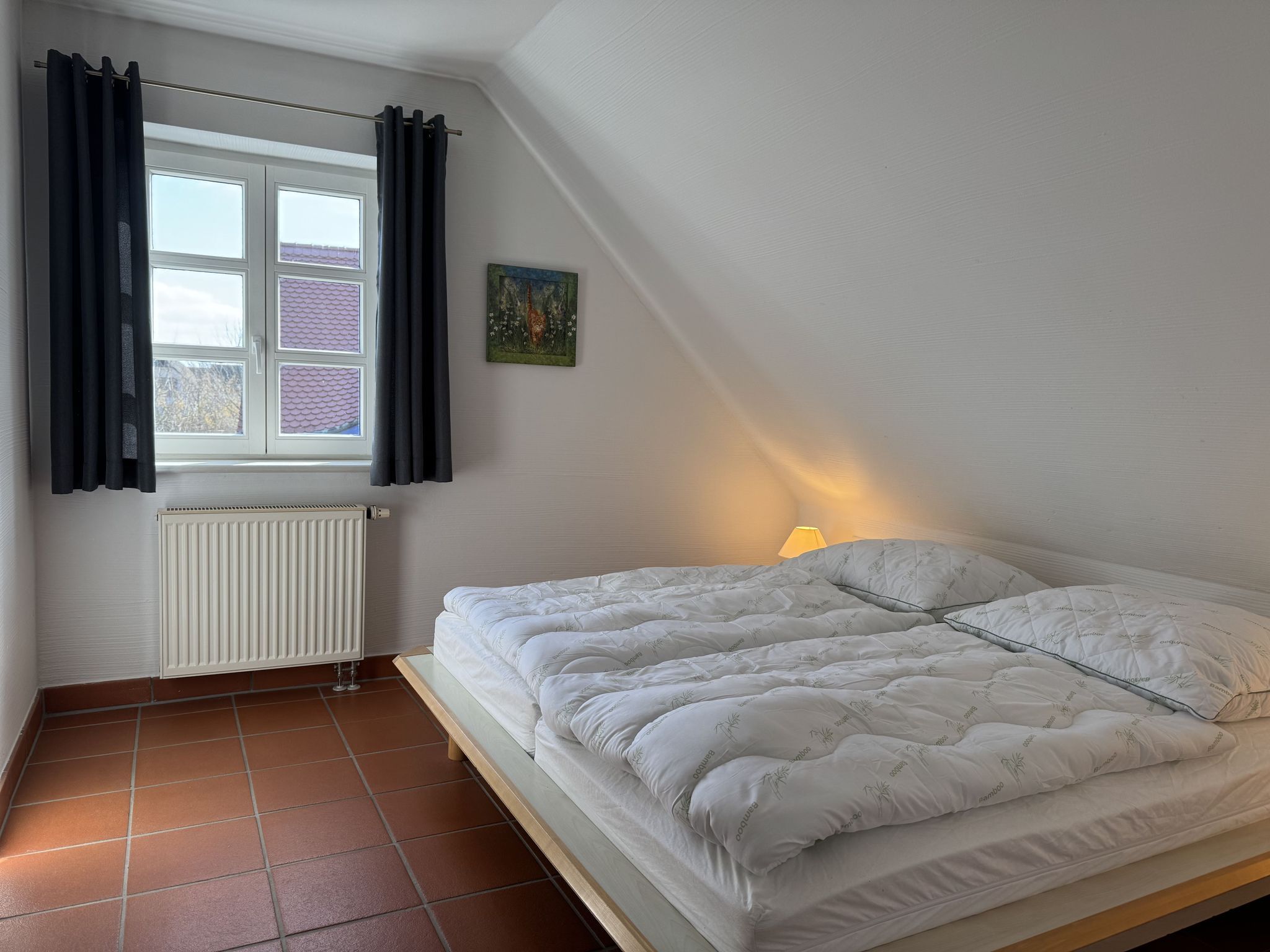 Feriendorf Rugana Klassik Ferienwohnung mit 1 Schlafzimmer (A34) Insel Rügen - Schlafzimmer