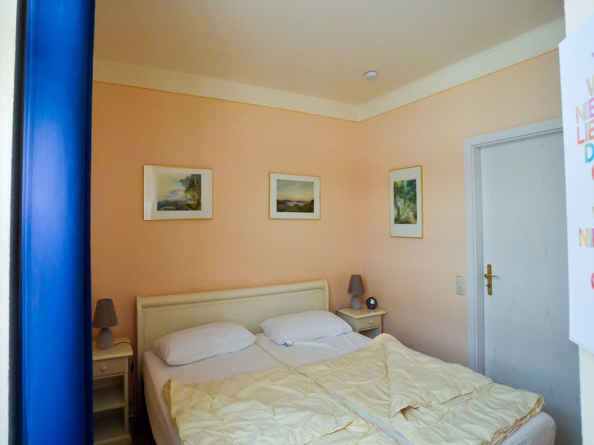 Strandvillen Binz Ferienwohnung mit Meerblick, 2 Schlafzimmern und Balkon (SV/012) Insel Rügen - Schlafzimmer