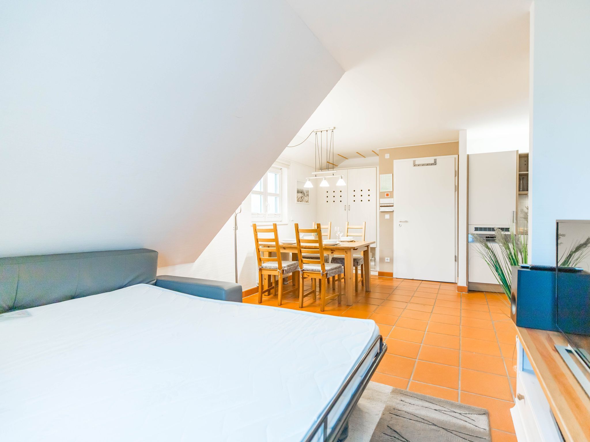 Feriendorf Rugana Komfortplus Ferienwohnung mit 1 Schlafzimmer (D27) Insel Rügen - Wohnzimmer