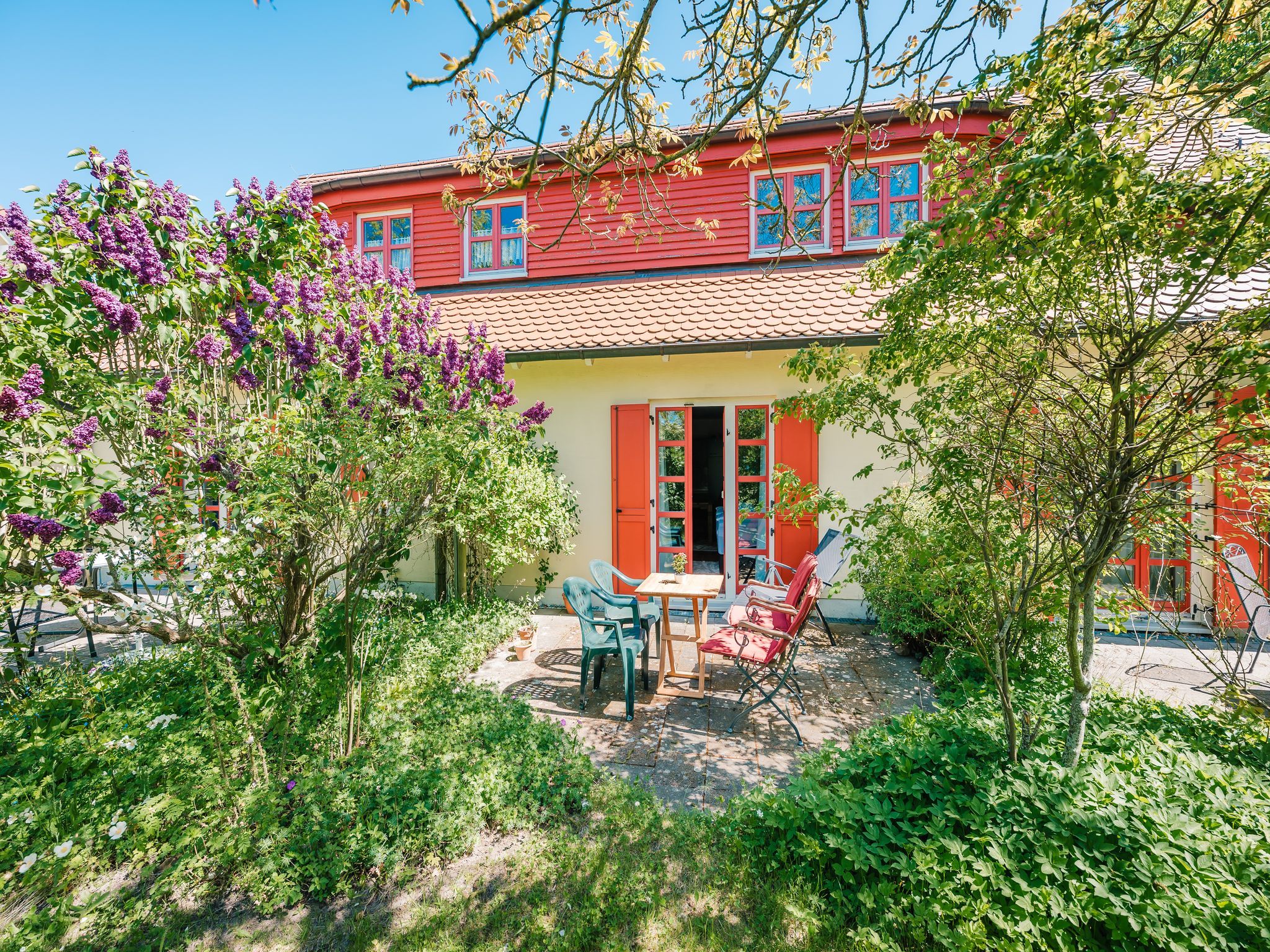Feriendorf Rugana Klassik 1-Raum Ferienwohnung mit Terrasse (B59) Insel Rügen - Terrasse