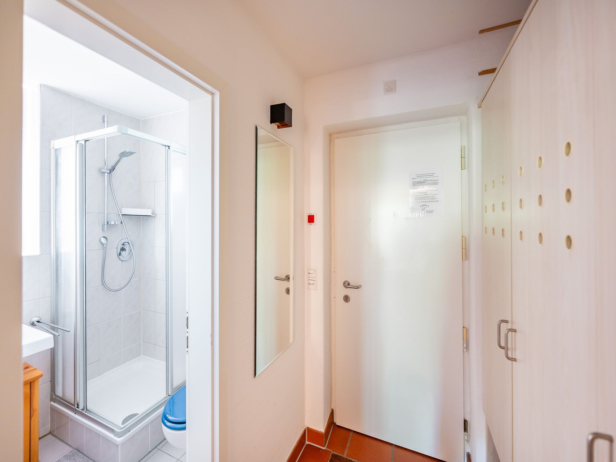 Feriendorf Rugana Klassik 1-Raum Ferienwohnung mit Terrasse (B59) Insel Rügen - Badezimmer