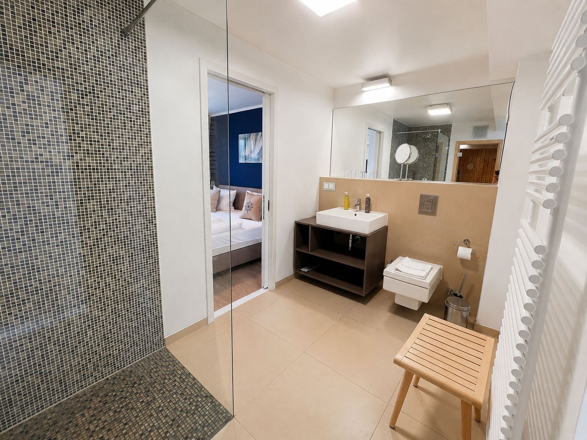 Dünenresidenz Prora Ferienwohnung mit Meerblick, 1 Schlafzimmer und Balkon (NP/312) Insel Rügen - 
