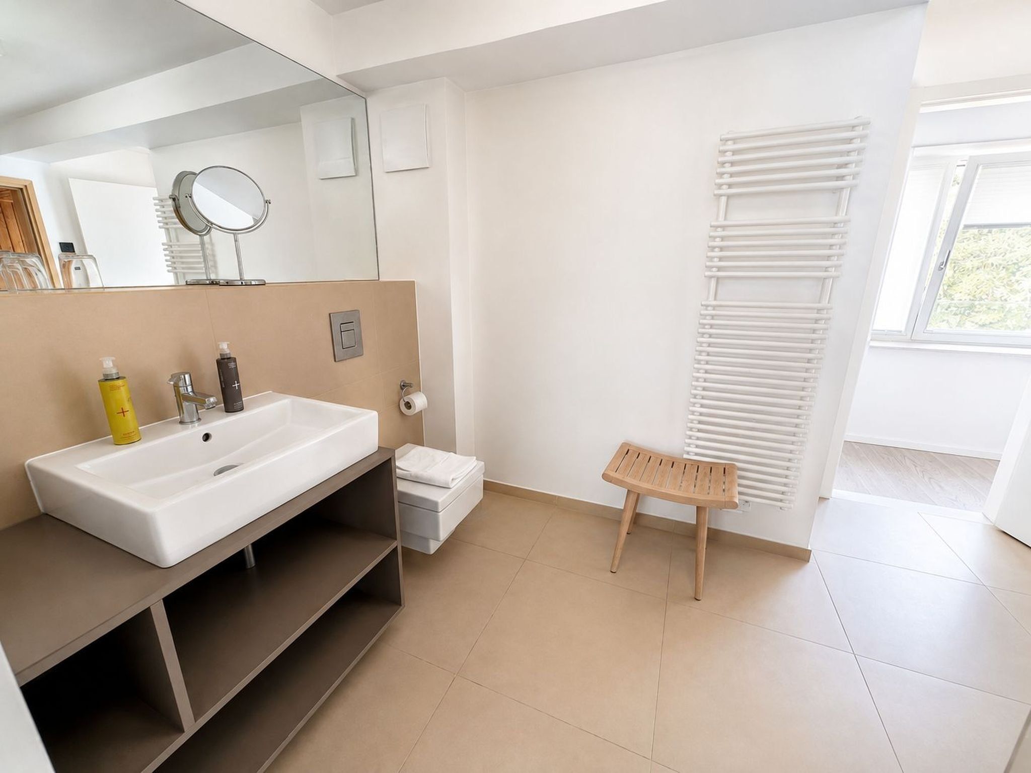 Dünenresidenz Prora Ferienwohnung mit Meerblick, 1 Schlafzimmer und Balkon (NP/312) Insel Rügen - Badezimmer